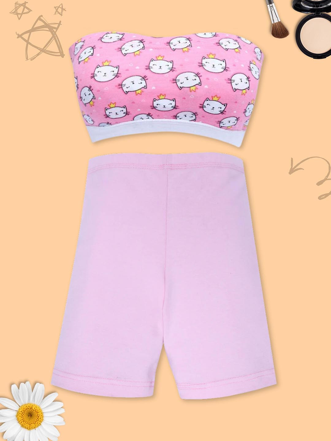DChica Girls Pink Clothing Set