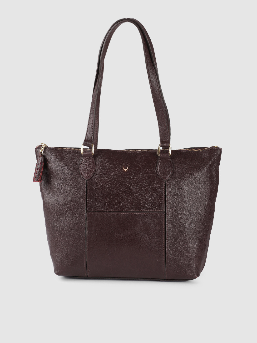 Hidesign Brown Leather Shoulder Bag