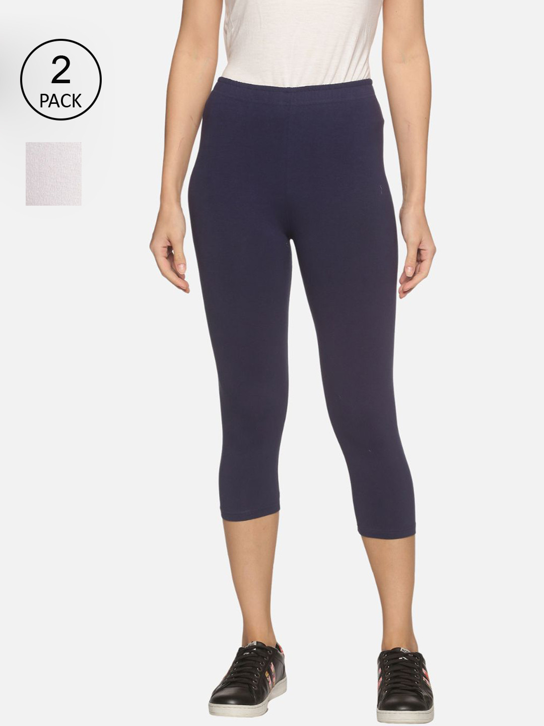 Outflits Women White Capris