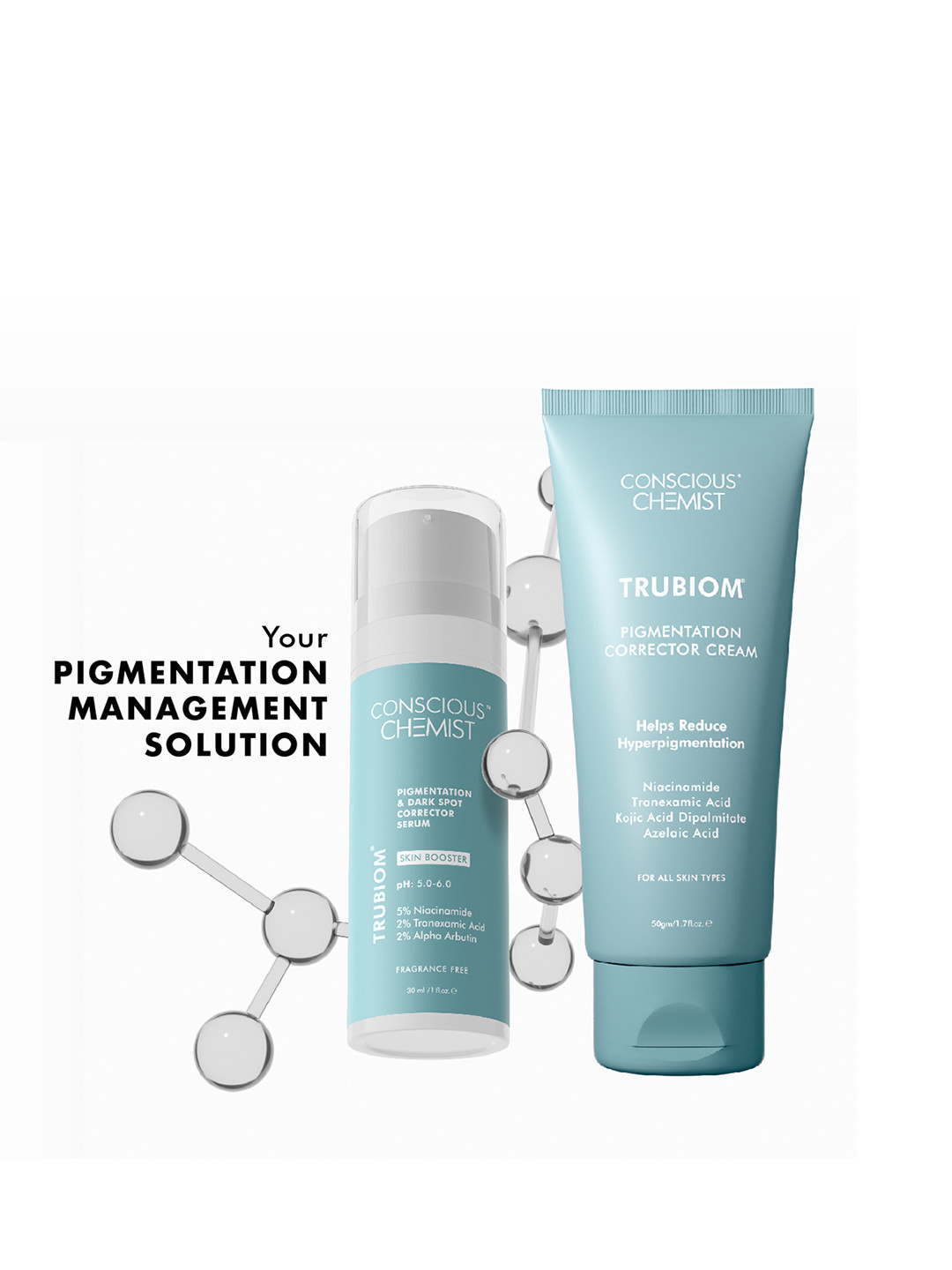 Conscious Chemist TRUBIOM(r) Serum & Moisturizer
