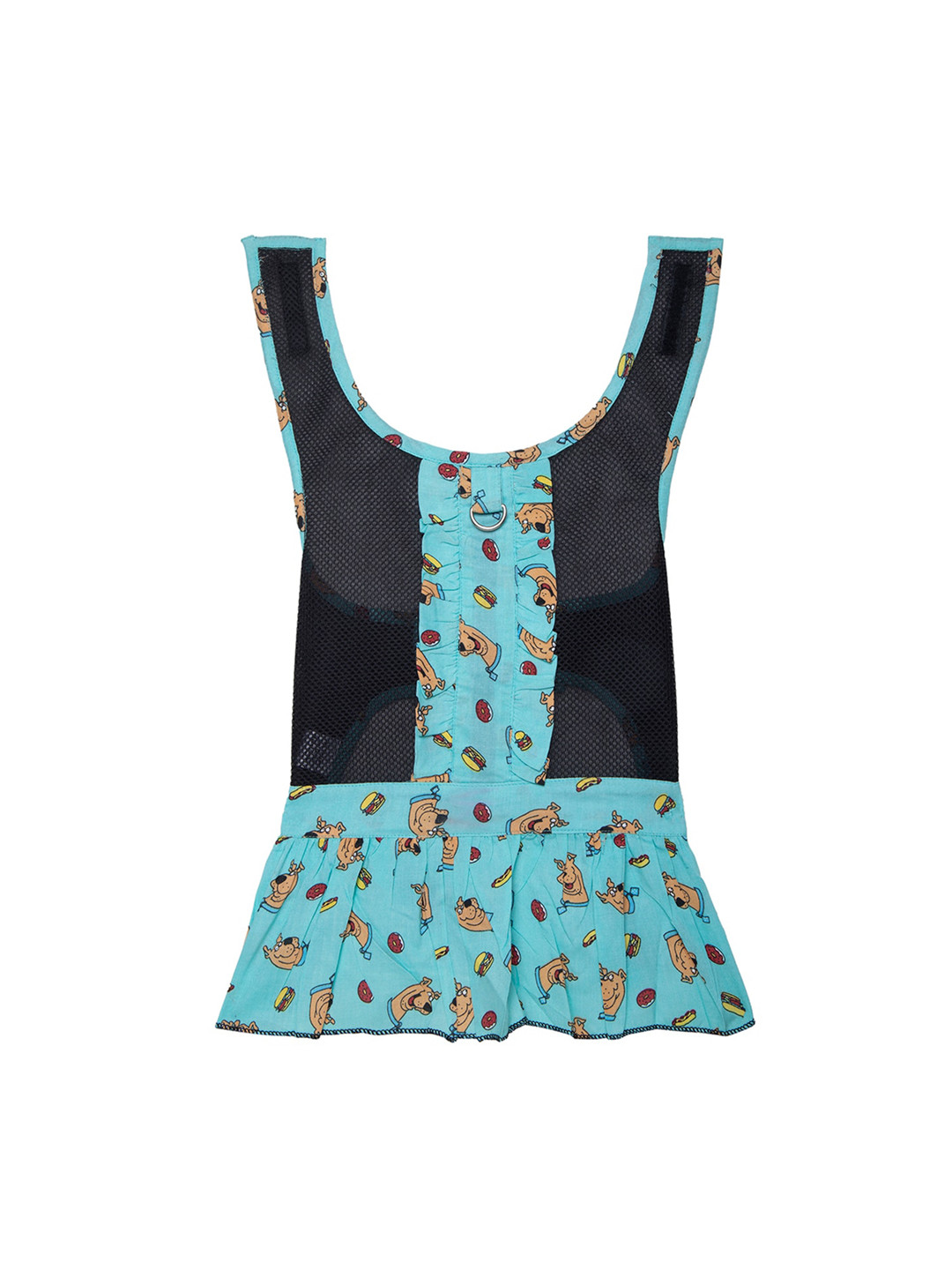 Lulala Sea Green Printed Dog Dresses