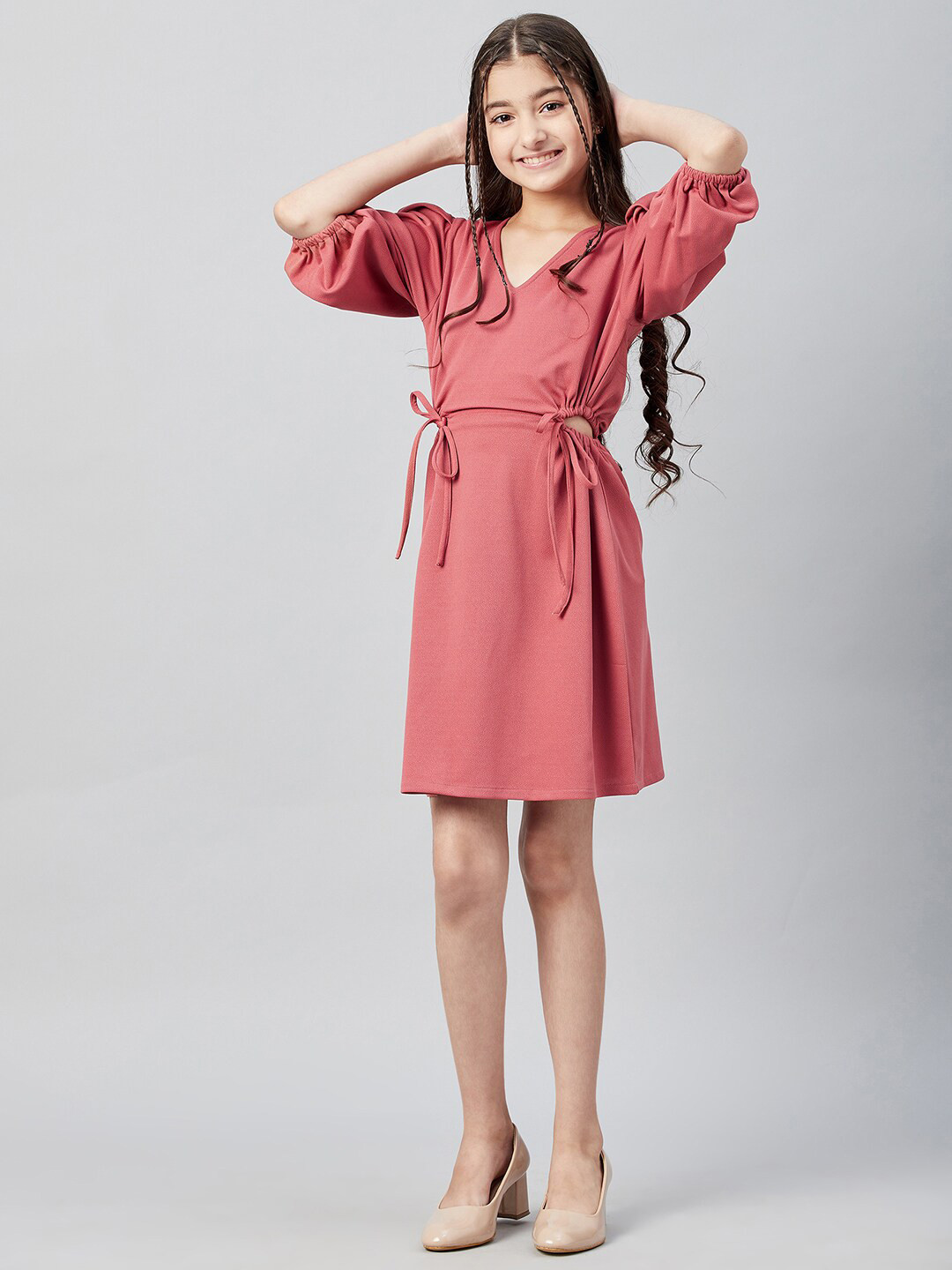 Athena Girl Pink Dress