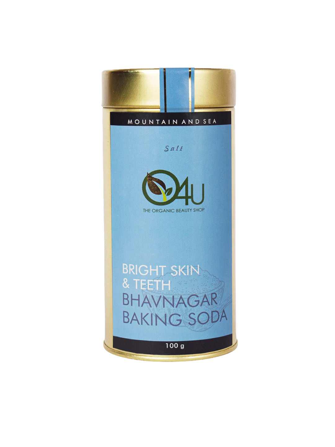 O4U Mountain & Sea Bright Skin & Teeth Bhavnagar Baking Soda Powder - 100 g