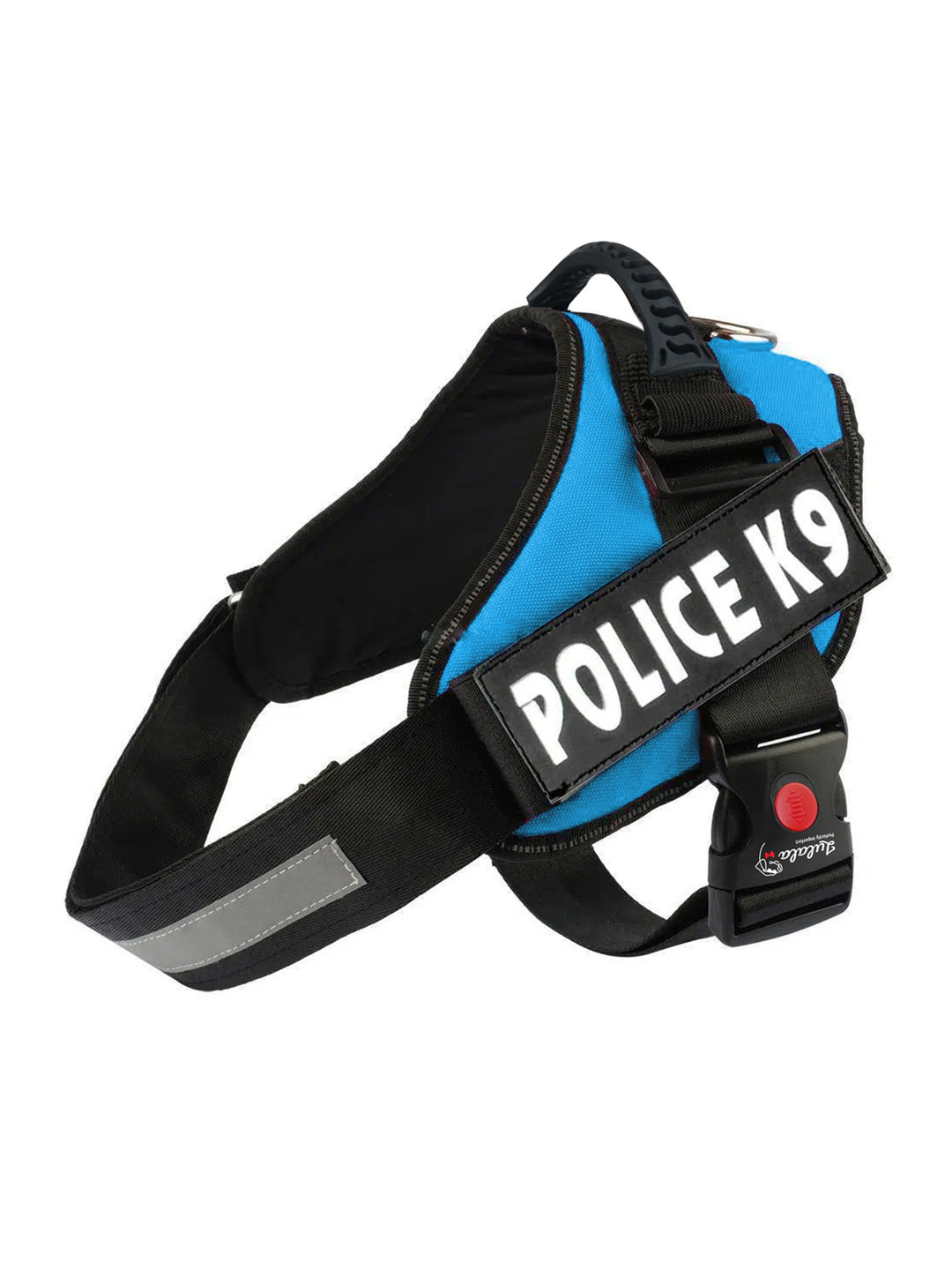 Lulala Blue Self-Design Adjustable Dog  Pet Harnesses