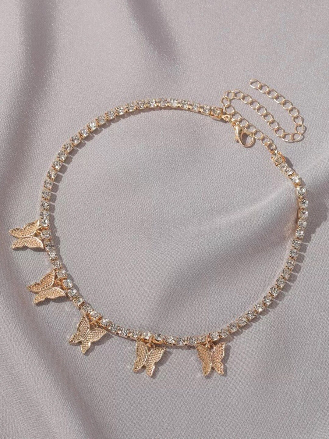 OOMPH Gold-Toned Choker Necklace