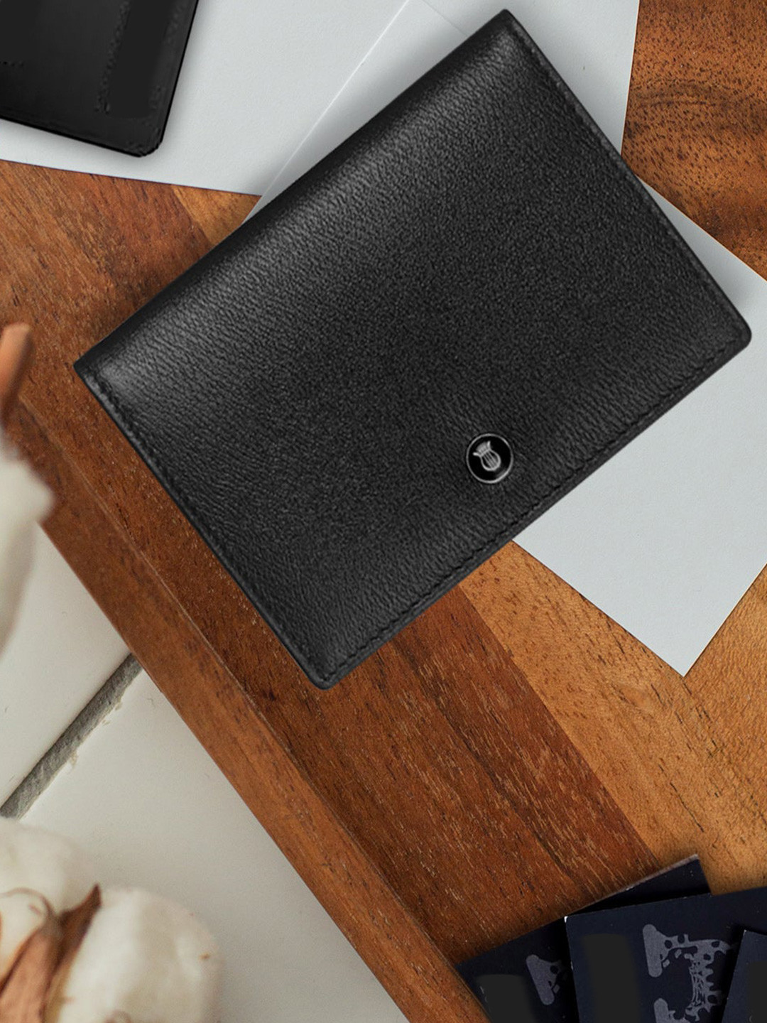 Lapis Bard Black Belgravia Credit Card Holder with ID Slot