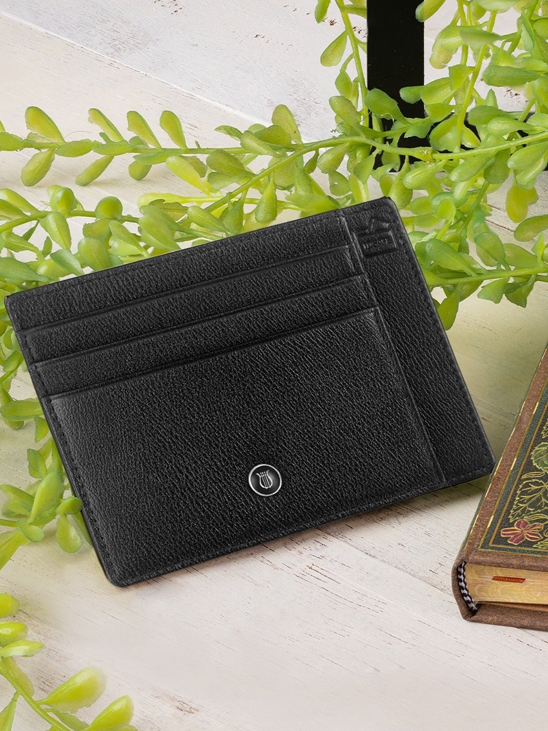 Lapis Bard Black Belgravia Credit Card Sleeve