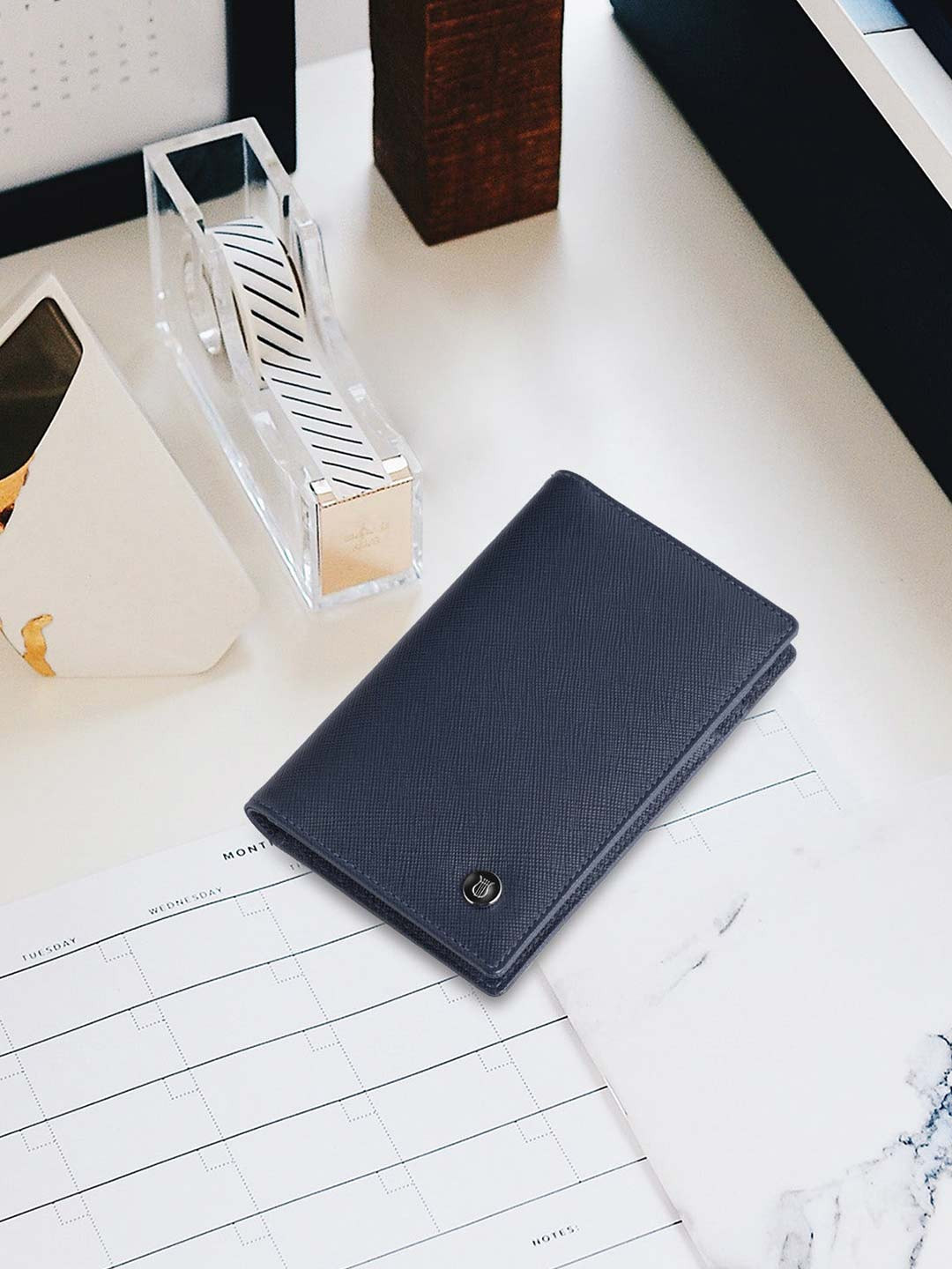 Lapis Bard Blue Stanford credit Card Holder
