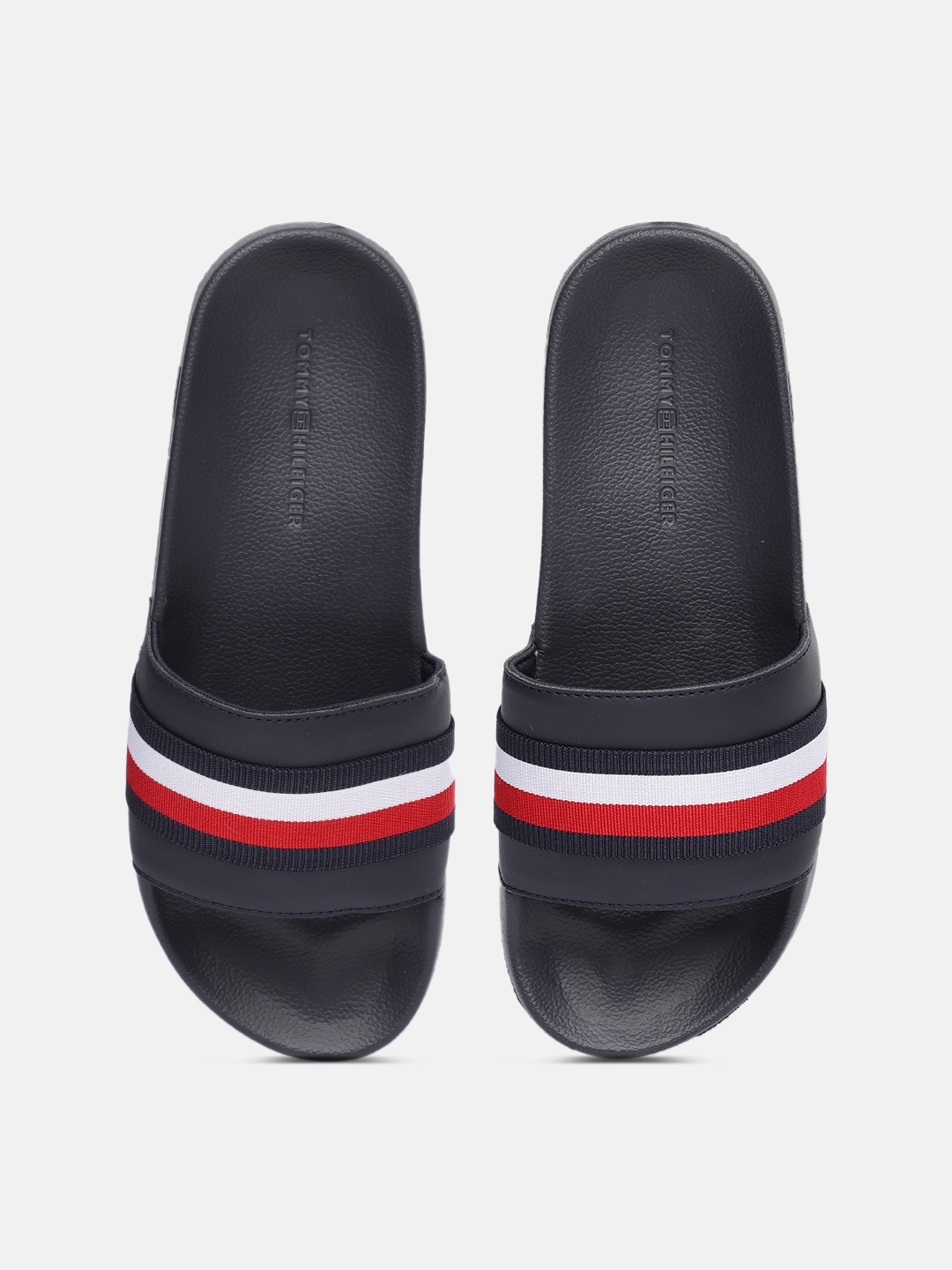 Tommy hilfiger sliders online navy