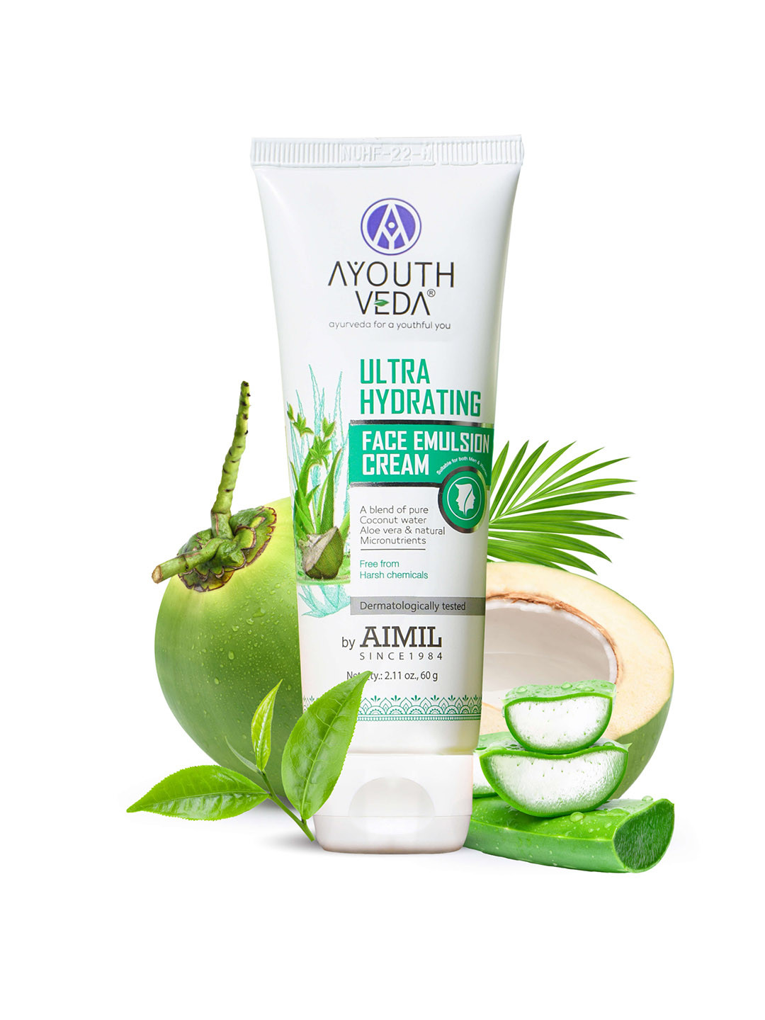 AYOUTHVEDA Ultra Hydrating Face Emulsion Cream 60g