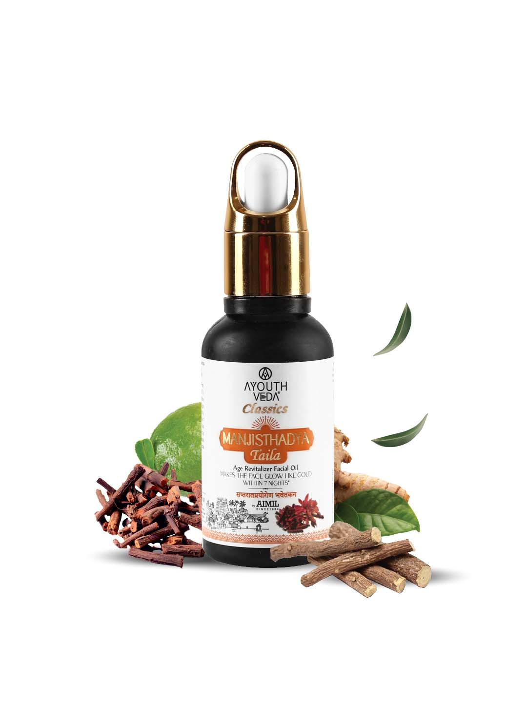 AYOUTHVEDA Brown Manjisthadya Taila Body Oil