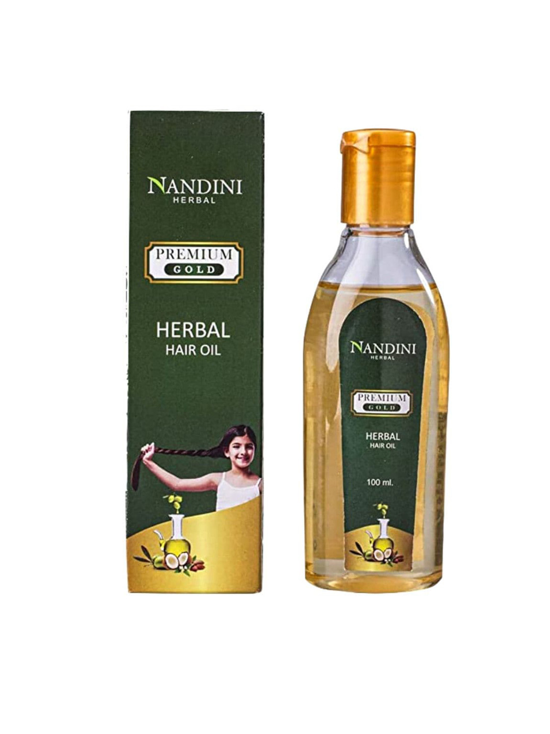 Nandini Herbal Premium Gold Hair Oil - 100ml