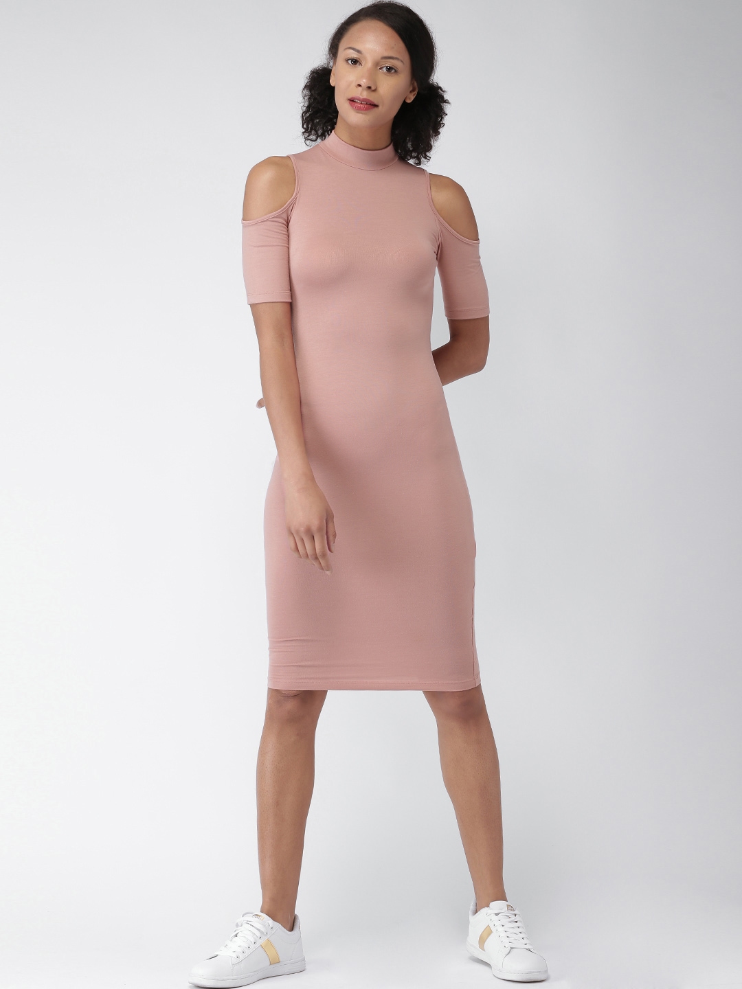 Forever 21 peach clearance dress