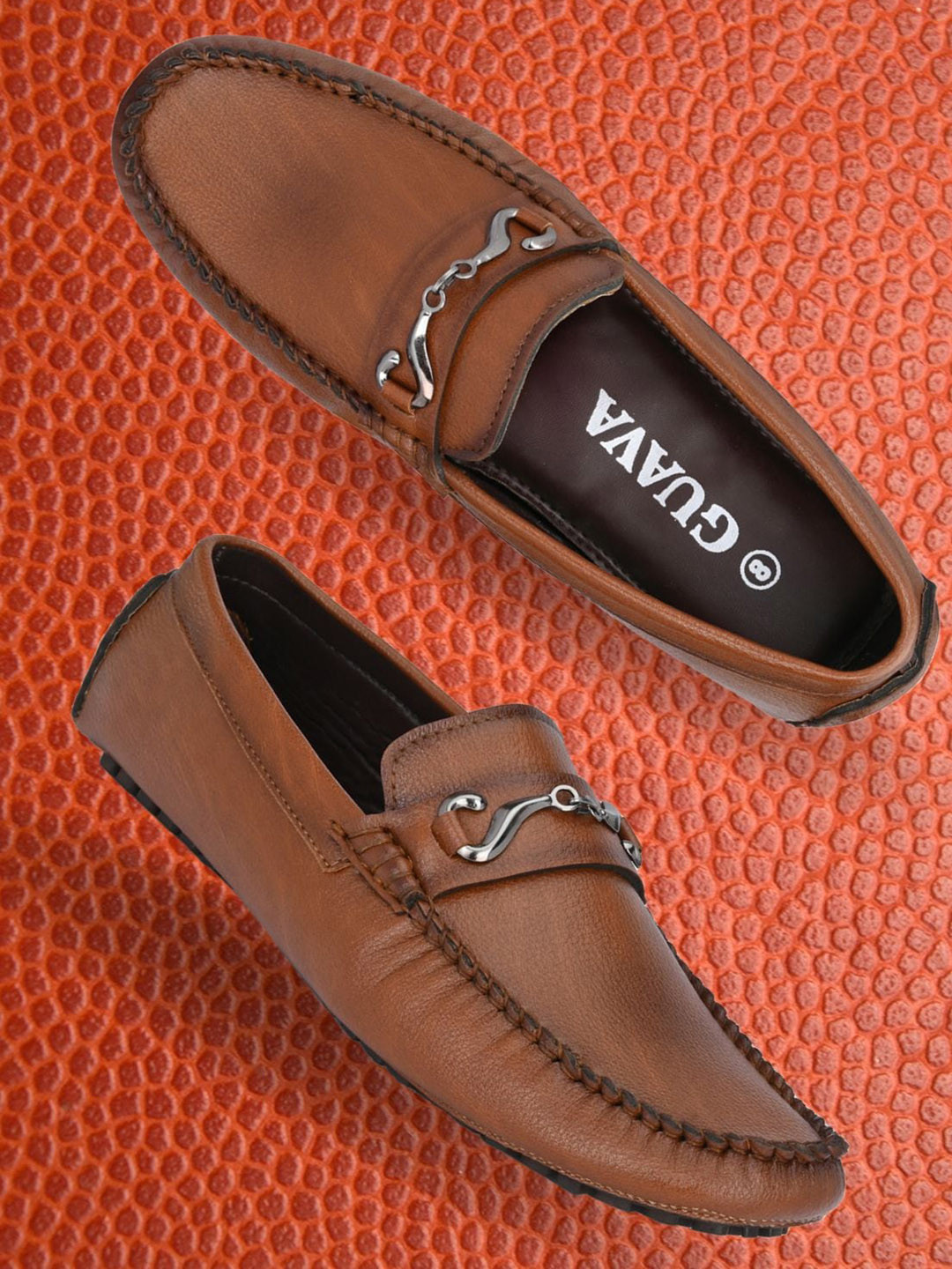 Guava Men Tan Loafers