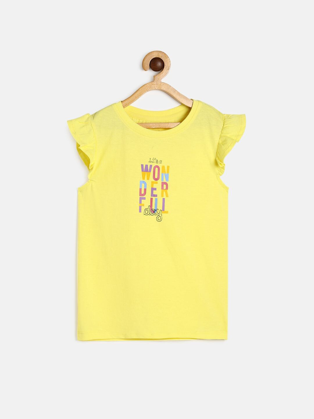 MINI KLUB Yellow Print Tank Top