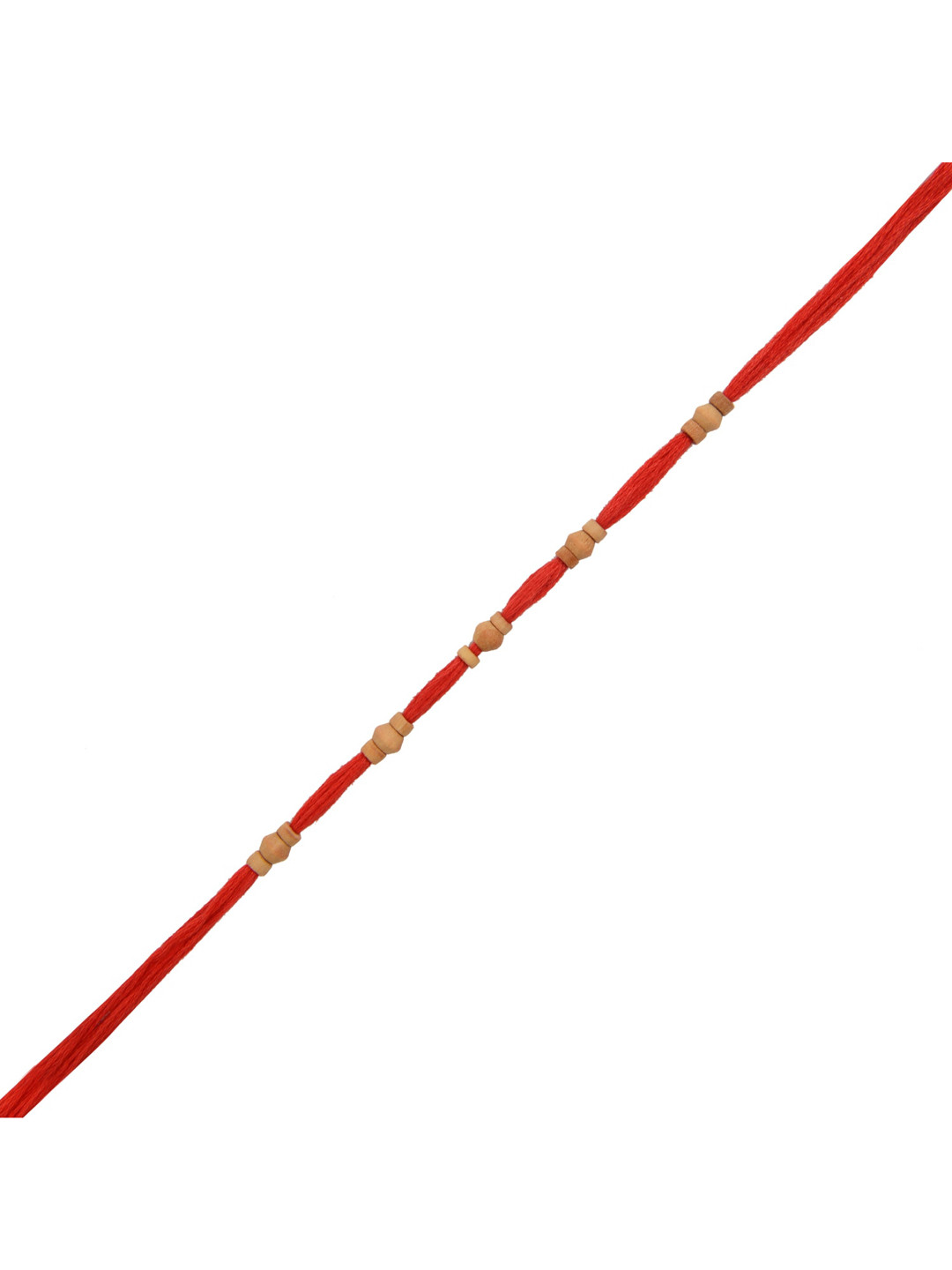 Arendelle Men Red Beaded Rakhi