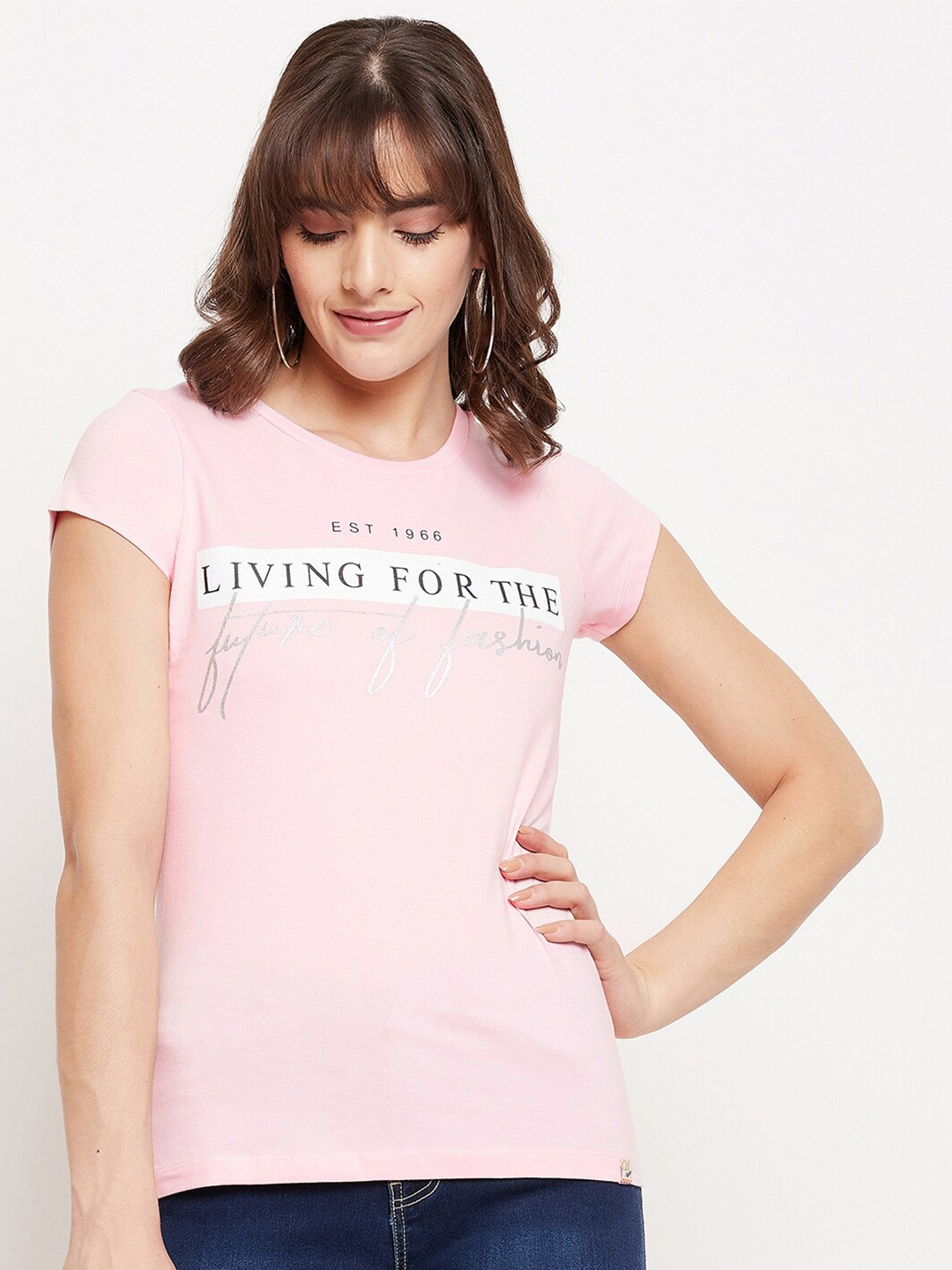 Duke Pink Print Top