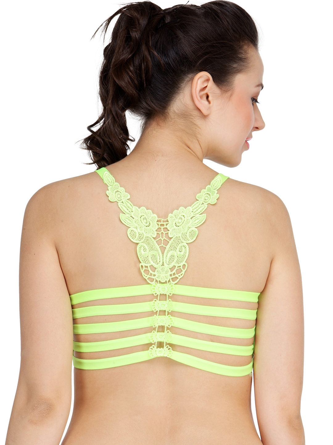 Fluorescent bralette sales
