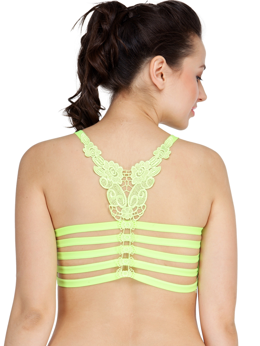 fluorescent bralette