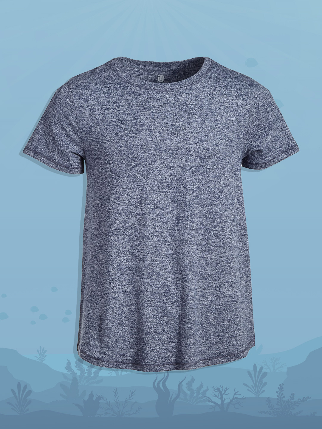 Macy's Ideology Girls Blue Solid T-shirt