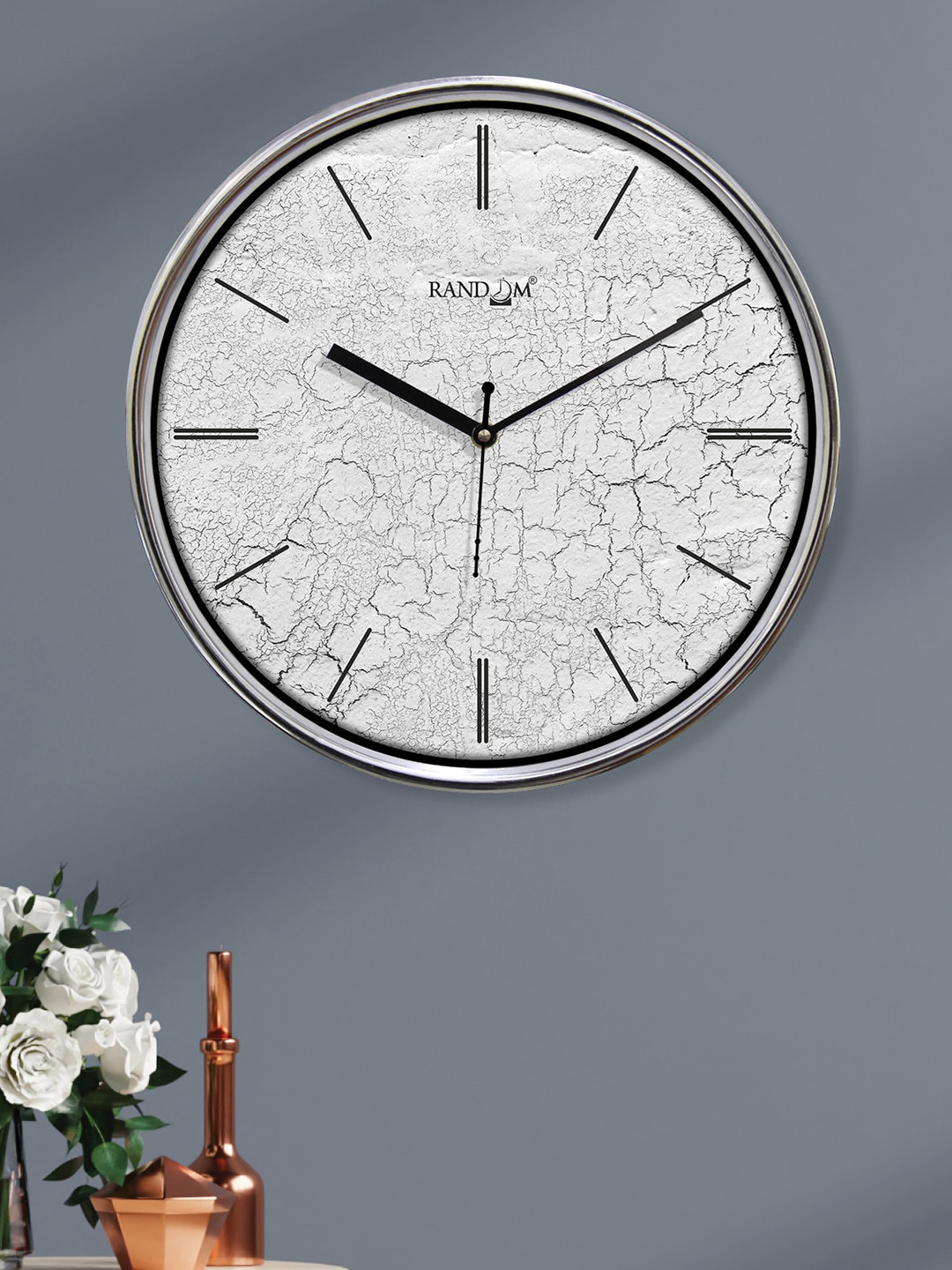 RANDOM Unisex Grey Clocks