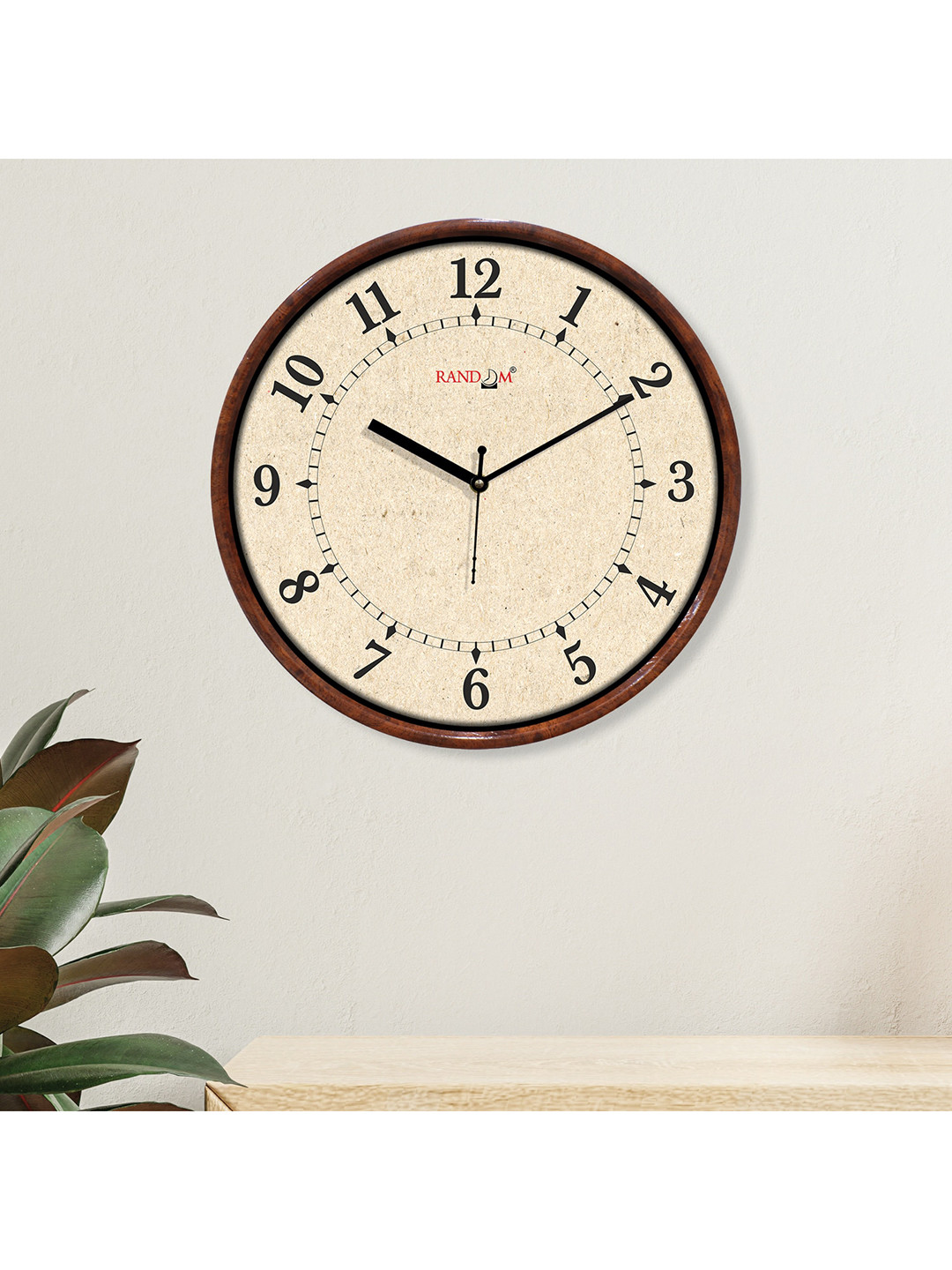 RANDOM Unisex Beige Clocks