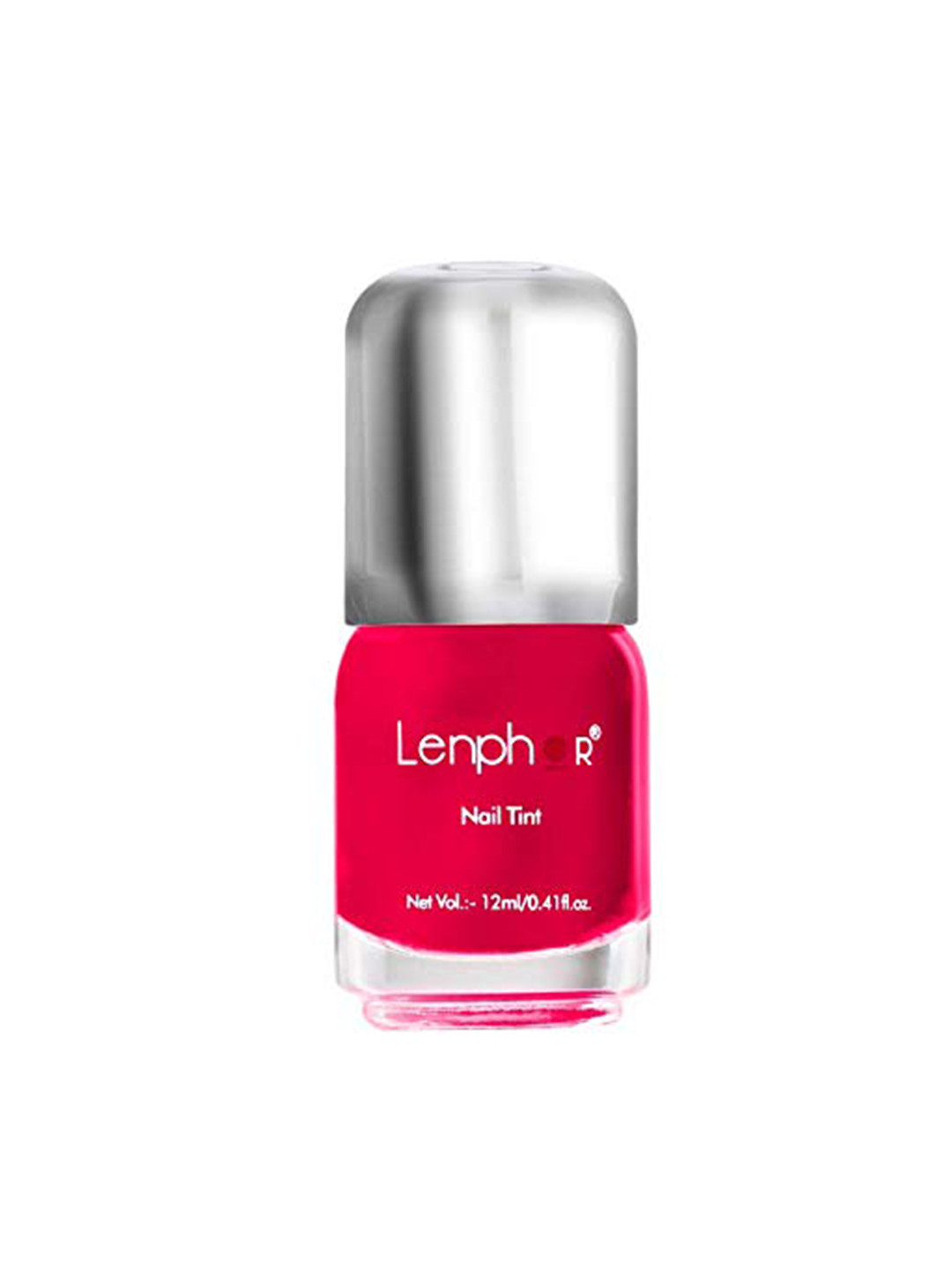 Lenphor Cruelty-Free Long Lasting Shiny Gel Finish Nail Tint 12 ml - Miss Mulberry 028