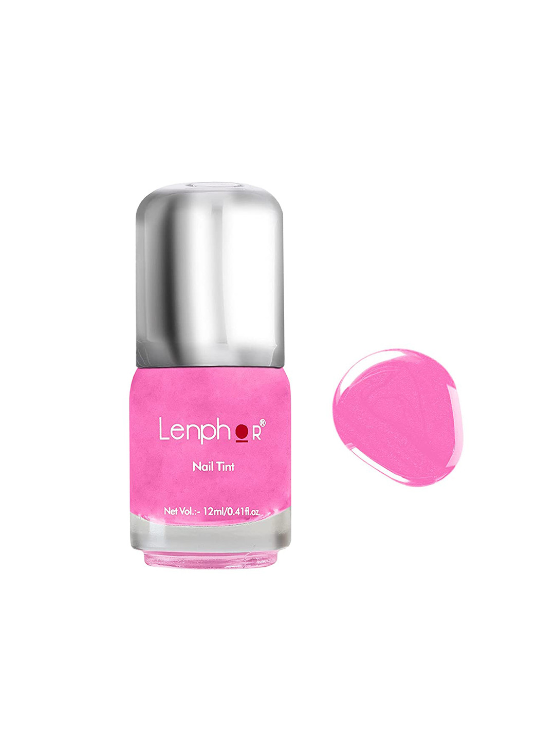 Lenphor Shiny Matte Gel Nail Paint - Taffy Punch 12ml