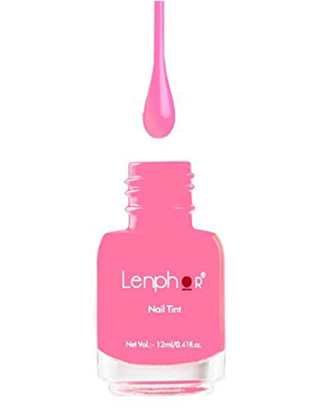 Lenphor Shiny Nail Paint Think Pink 12ml