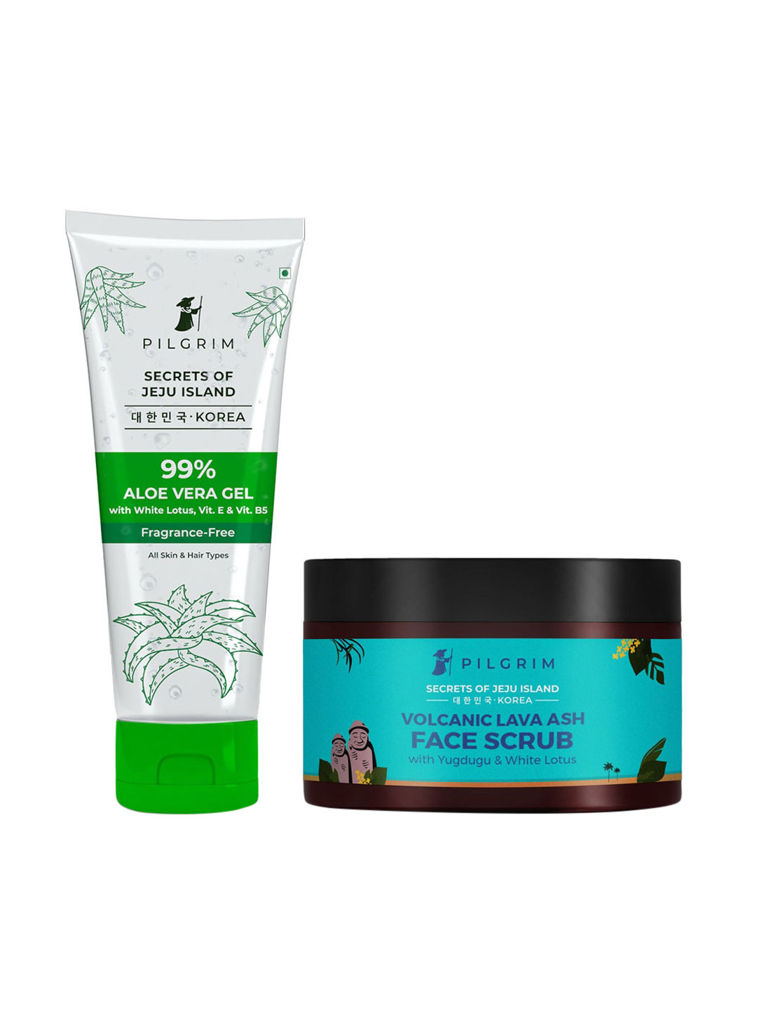 Pilgrim Teal Skin Clarifying & Smoothening Combo 300gm