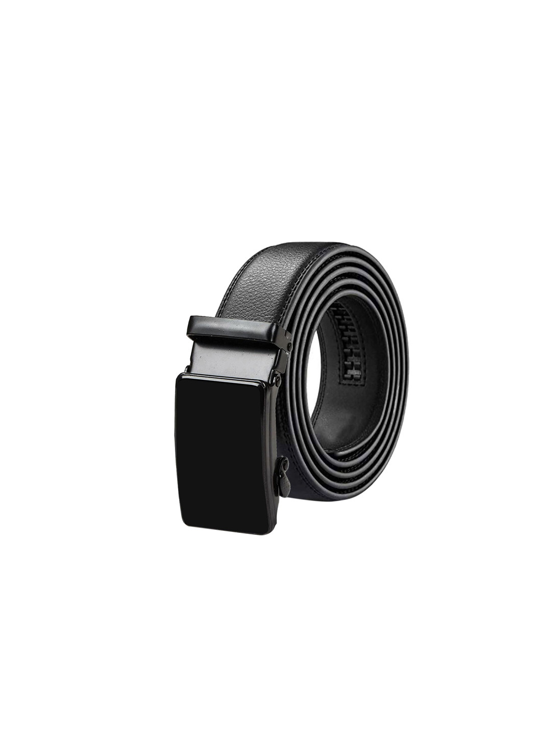 HENEDA Men Black PU Belt