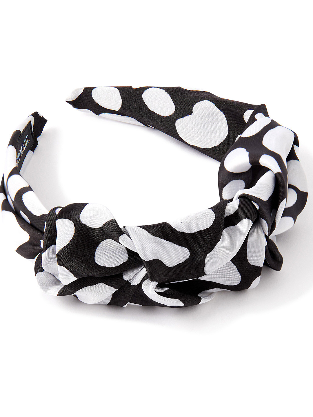 Accessorize London Women Multi Mono Print Ruched Alice Band