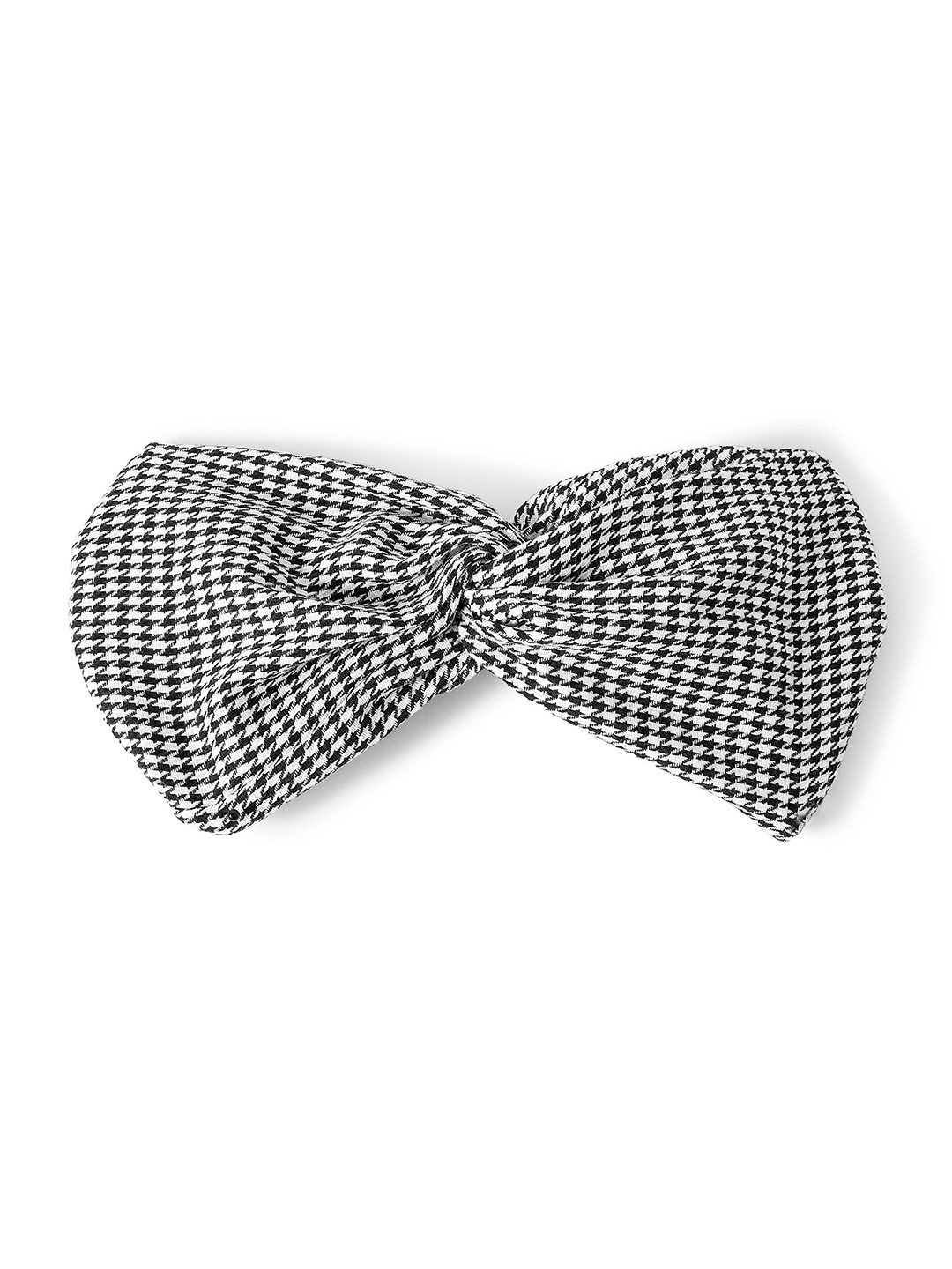 Accessorize Women White & Black Dogtooth Hairband