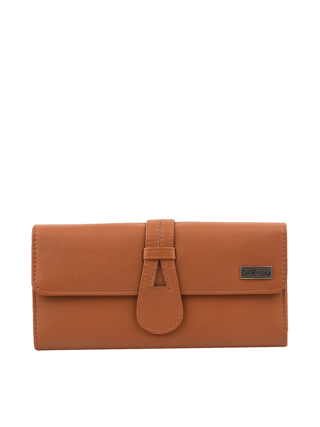 Bellissa Beige Envelope Clutch