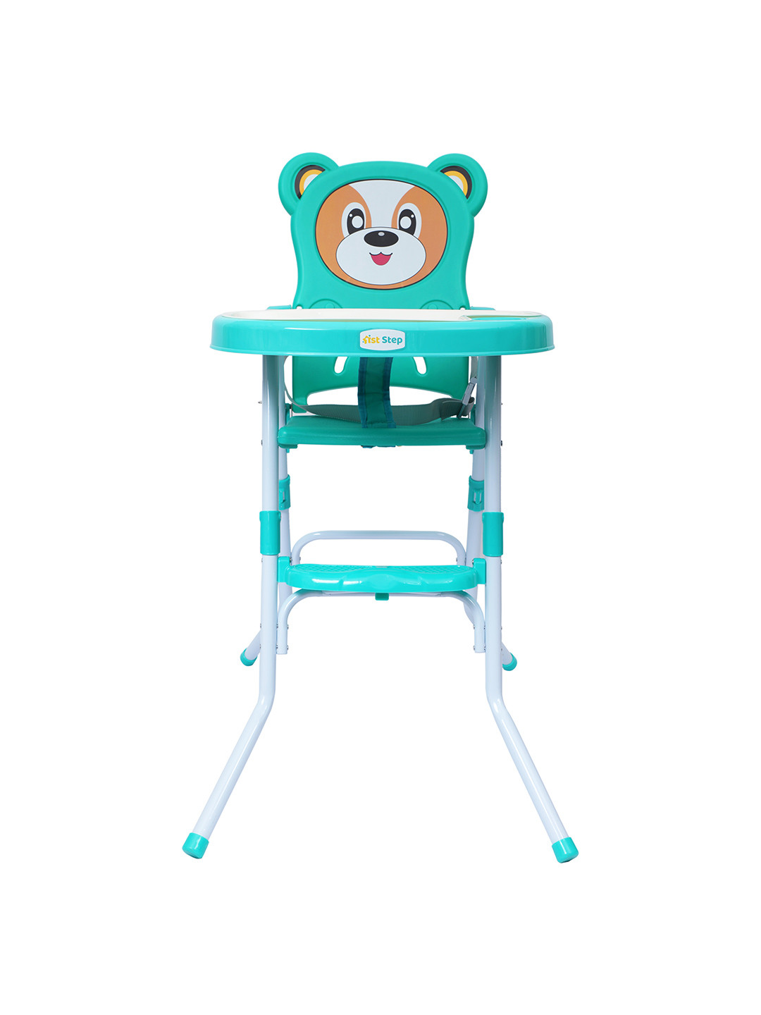 1st Step Kids Green Printed Convertible High Chairs