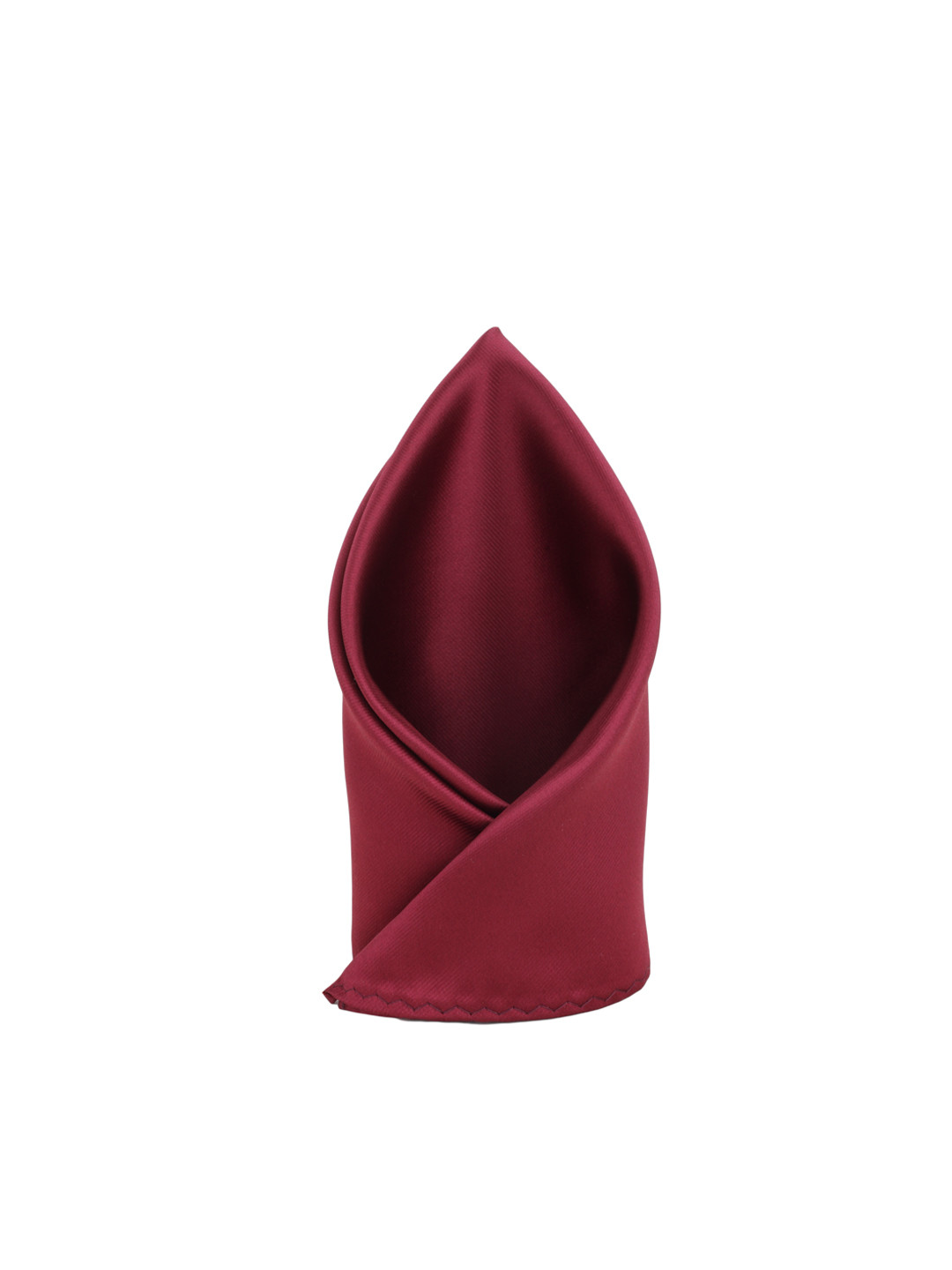 Alvaro Castagnino Maroon Pocket Square
