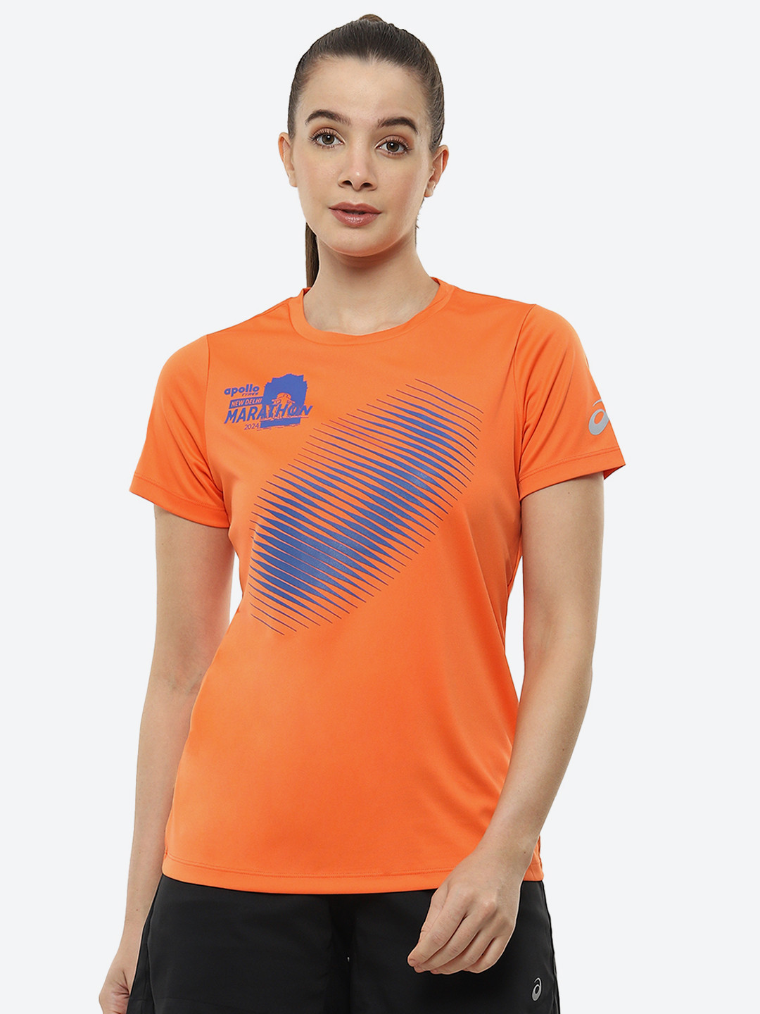 ASICS Women Brand Logo Printed T-shirt