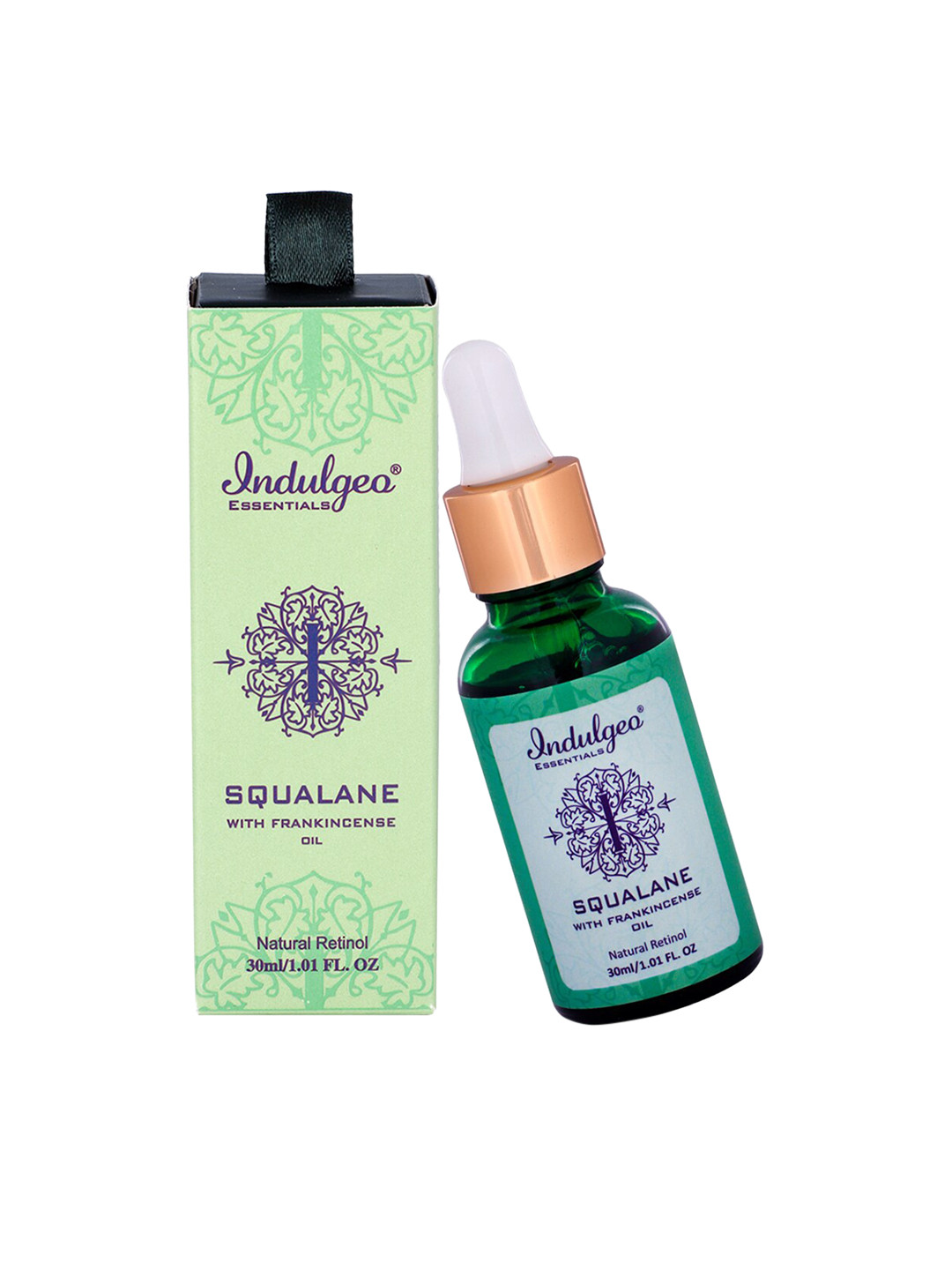 Indulgeo Essentials Squalane Skin Hydrator with Frankincense Oil - Natural Retinol 30 ml