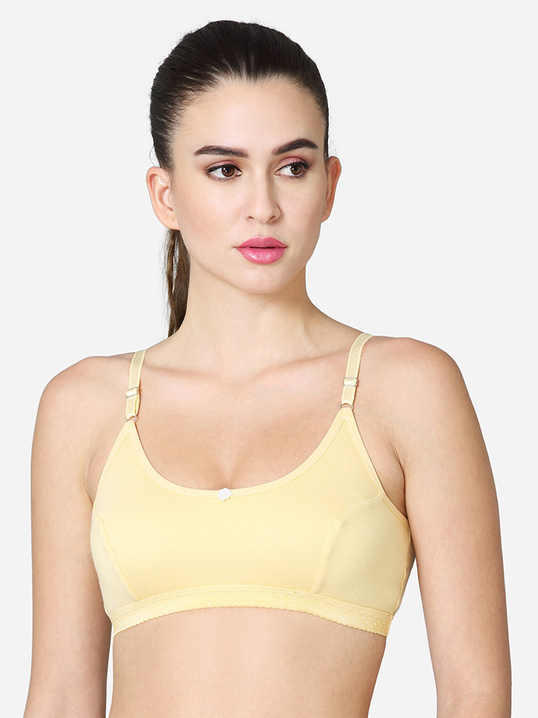 VStar Beige Everyday Bra Non-Padded
