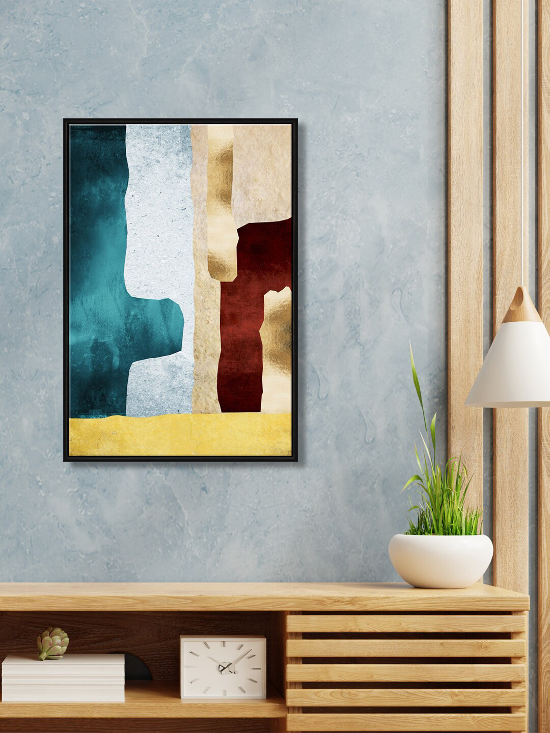 999Store Floating Canvas Wall Rectangle Paintings Wall Art -24 x 16In