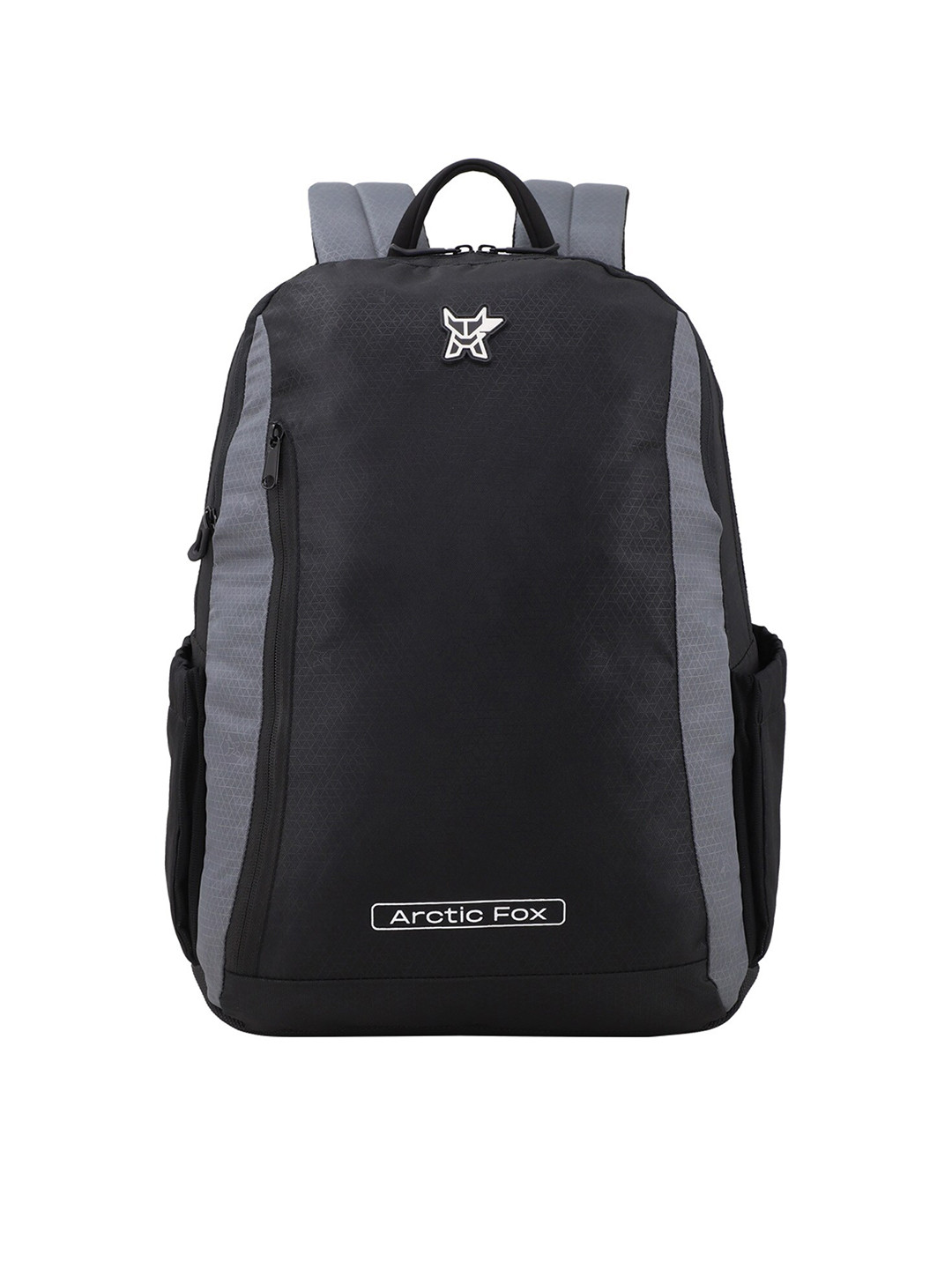 Arctic Fox Unisex Grey & Black Laptop Bag