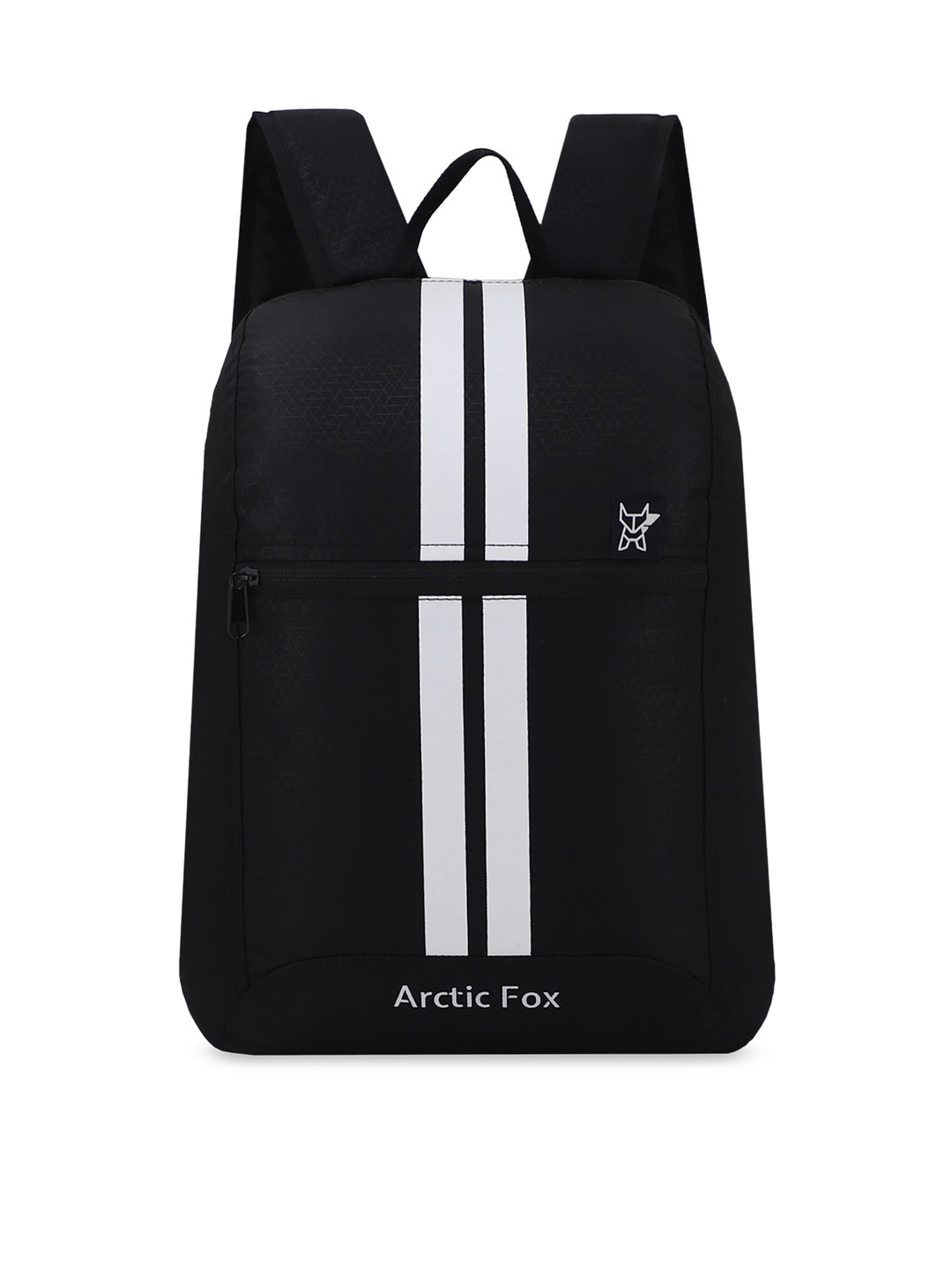Arctic Fox Unisex Kids Black Backpacks