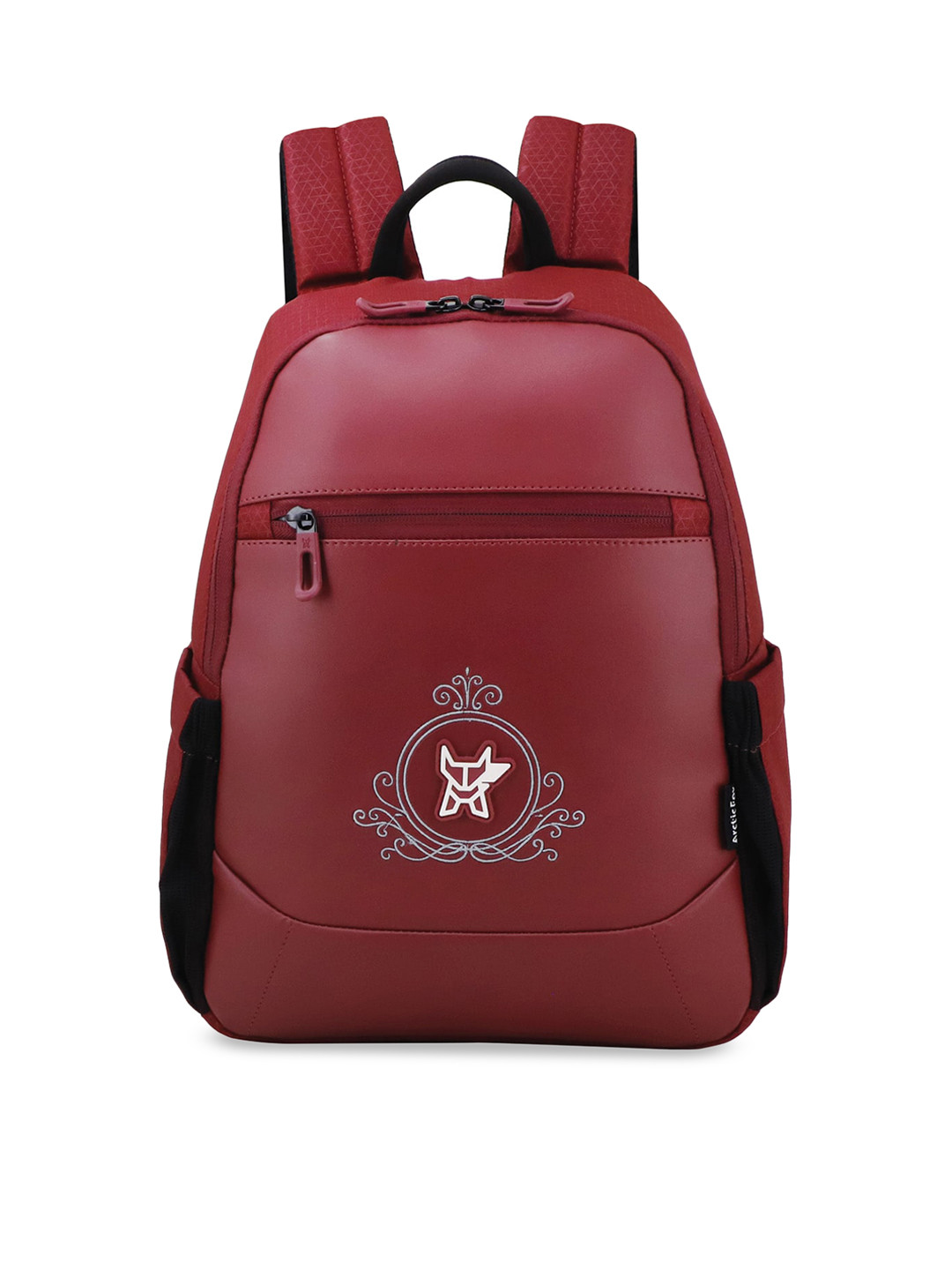 Arctic Fox Unisex Maroon Backpacks