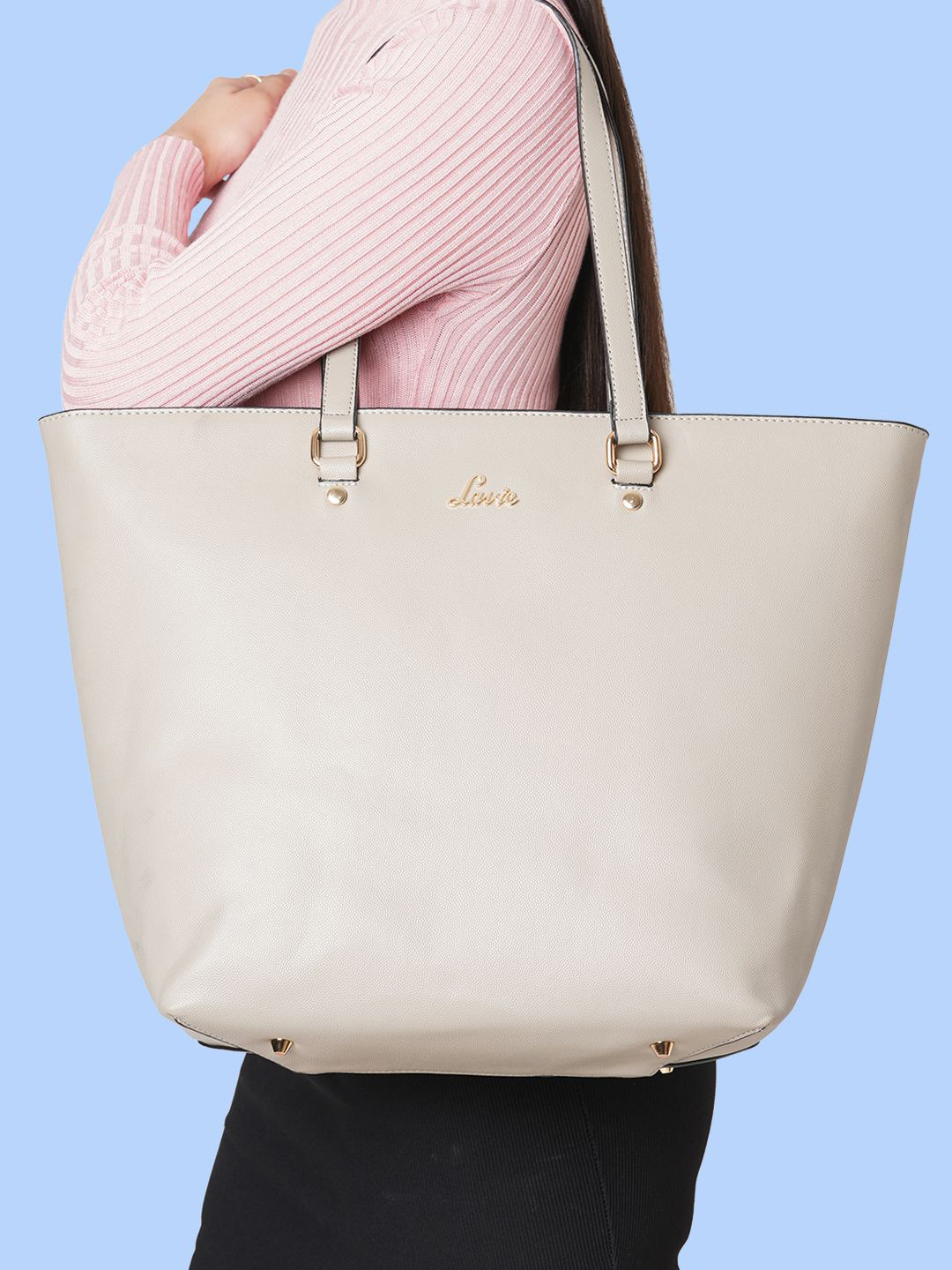 Lavie Nallon Grey Shopper Shoulder Bag
