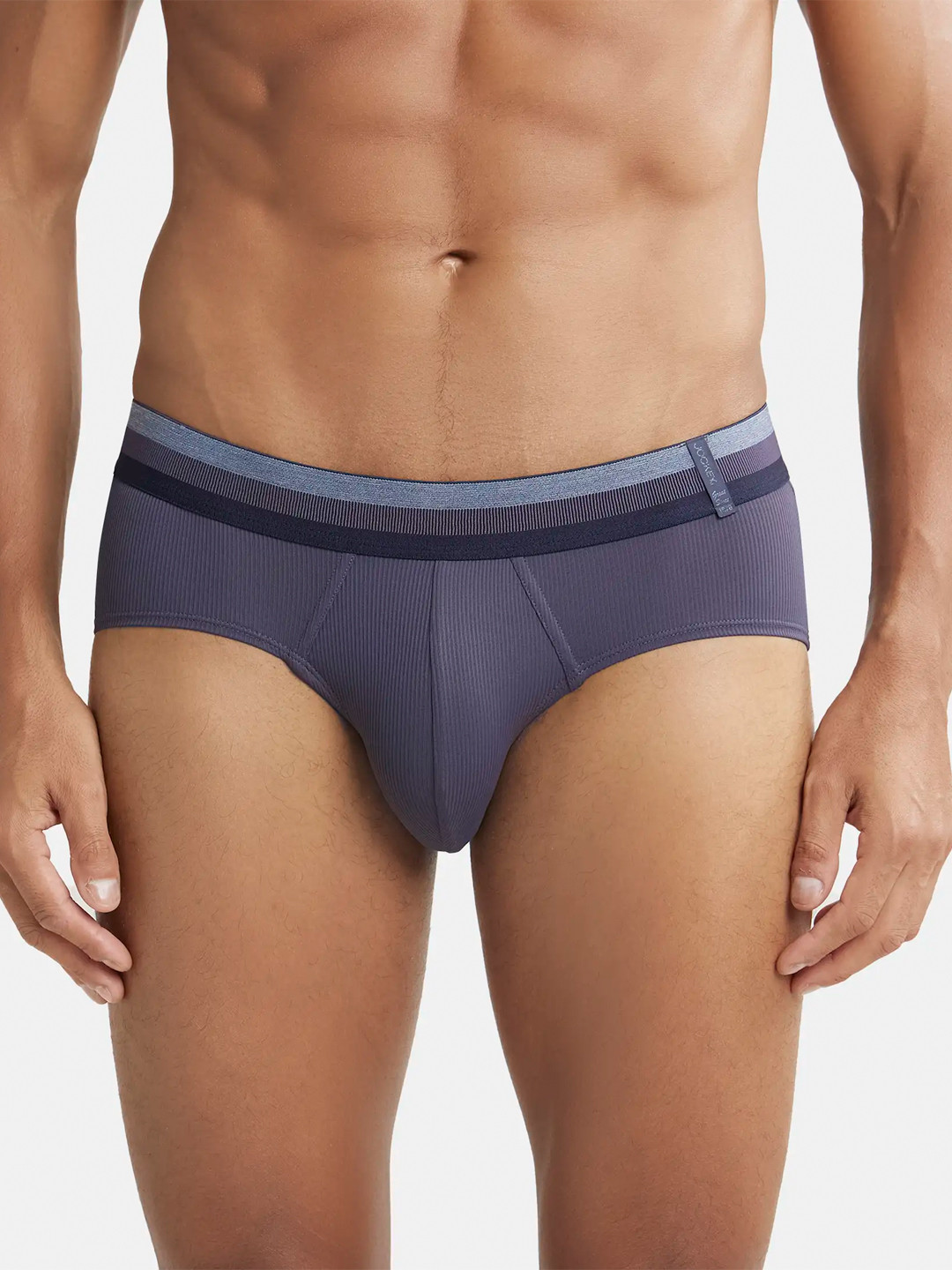 Jockey Microfiber Stretch Solid Brief with StayDry Treatment-HG13