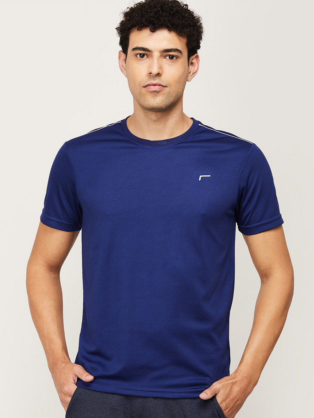 Fame Forever by Lifestyle Men Navy Blue T-shirt