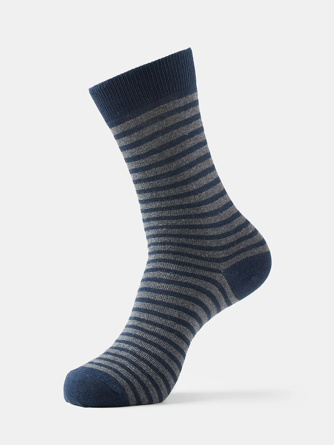 Jockey Compact Cotton Stretch Crew Length Socks With StayFresh Treatment-7095