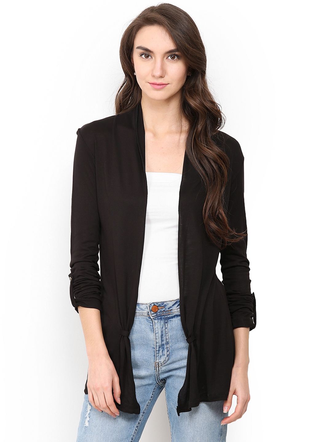 Black shrug myntra clearance