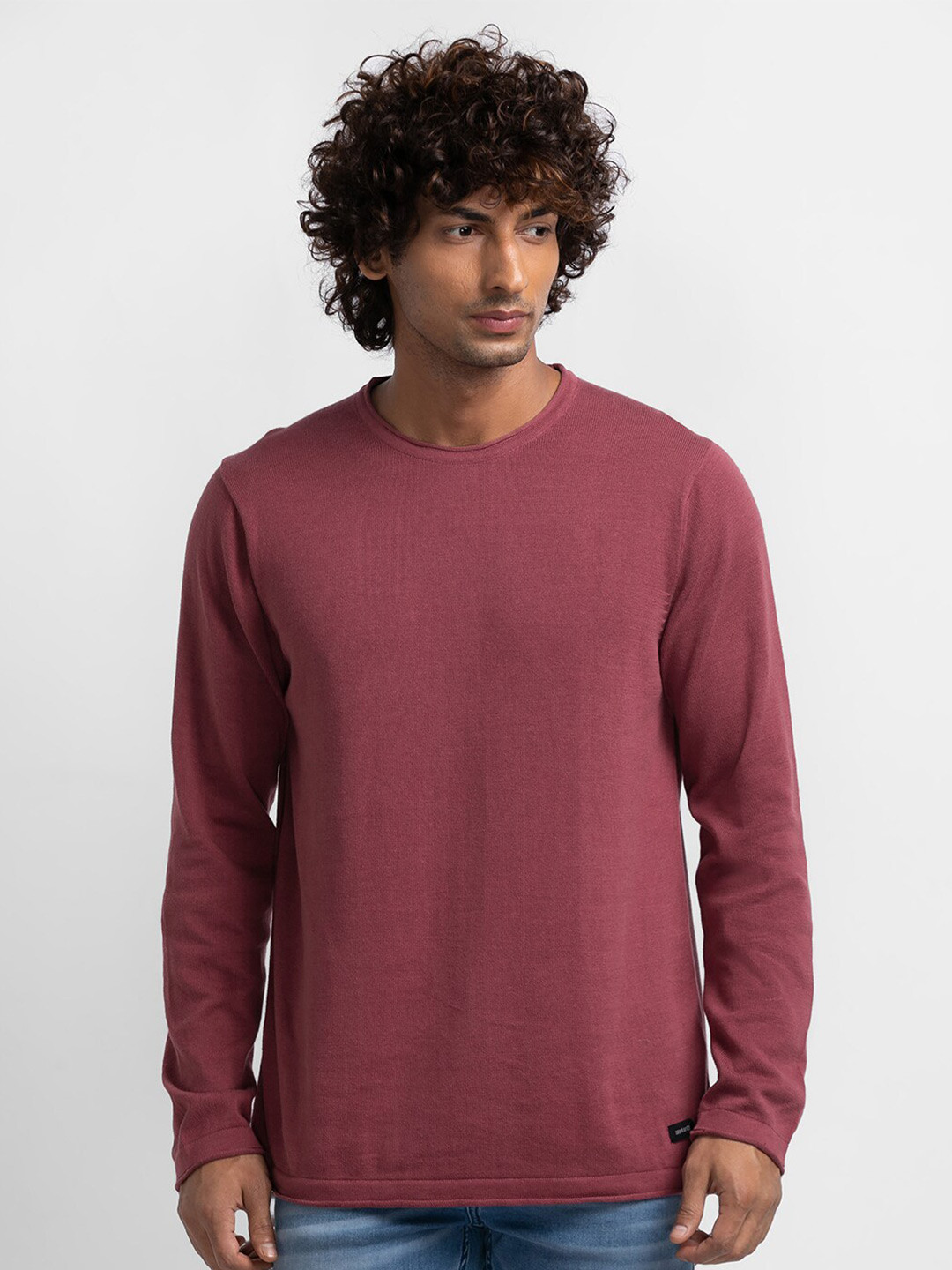 SPYKAR Men Red Pullover