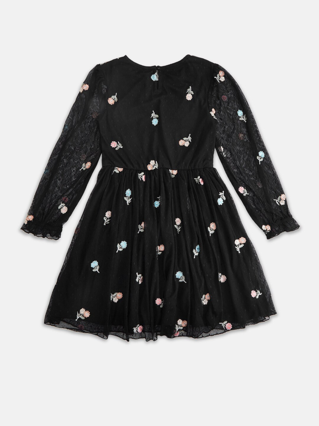 Pantaloons Junior Black Dress